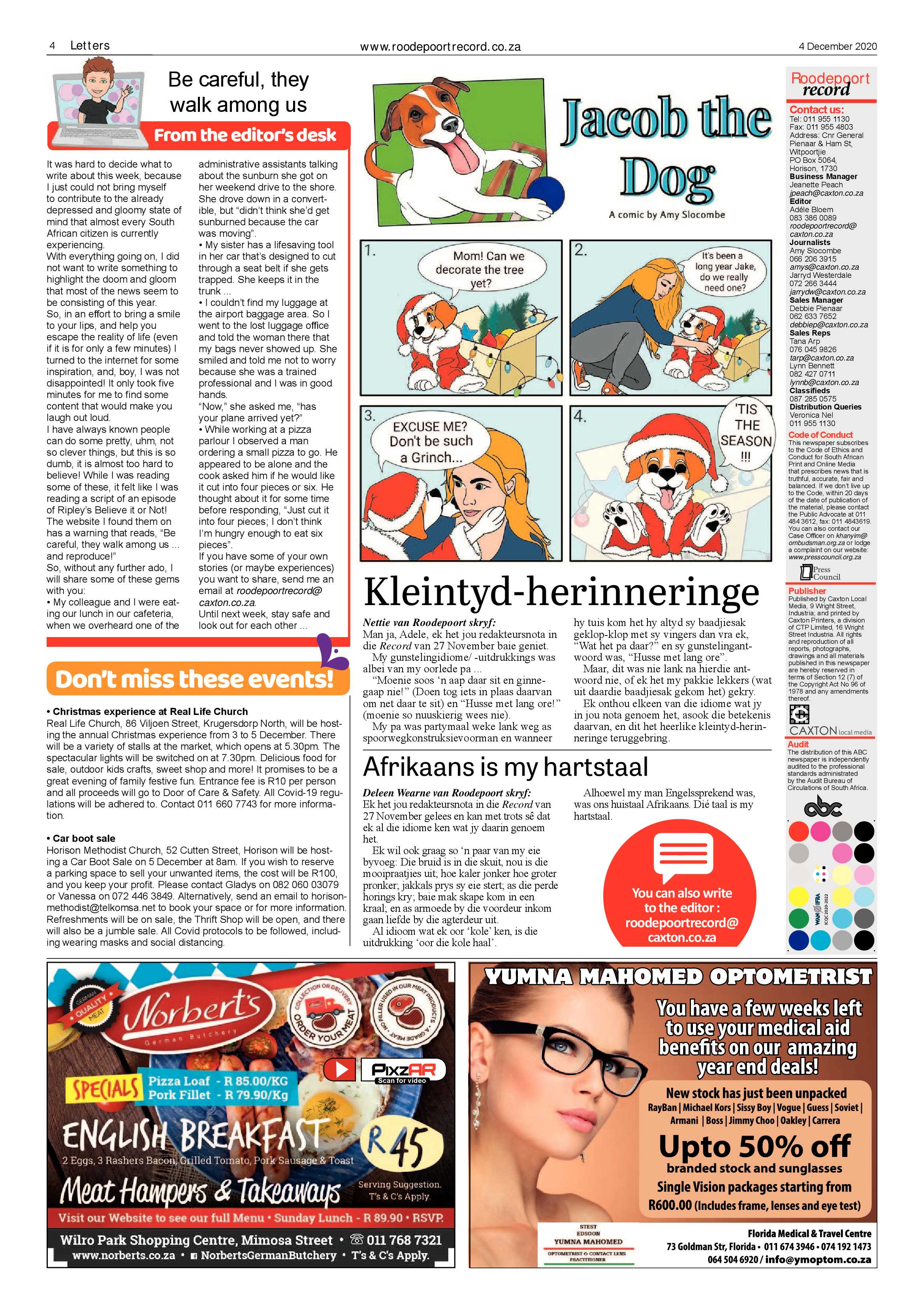 Roodepoort Record 4 December 2020 page 4