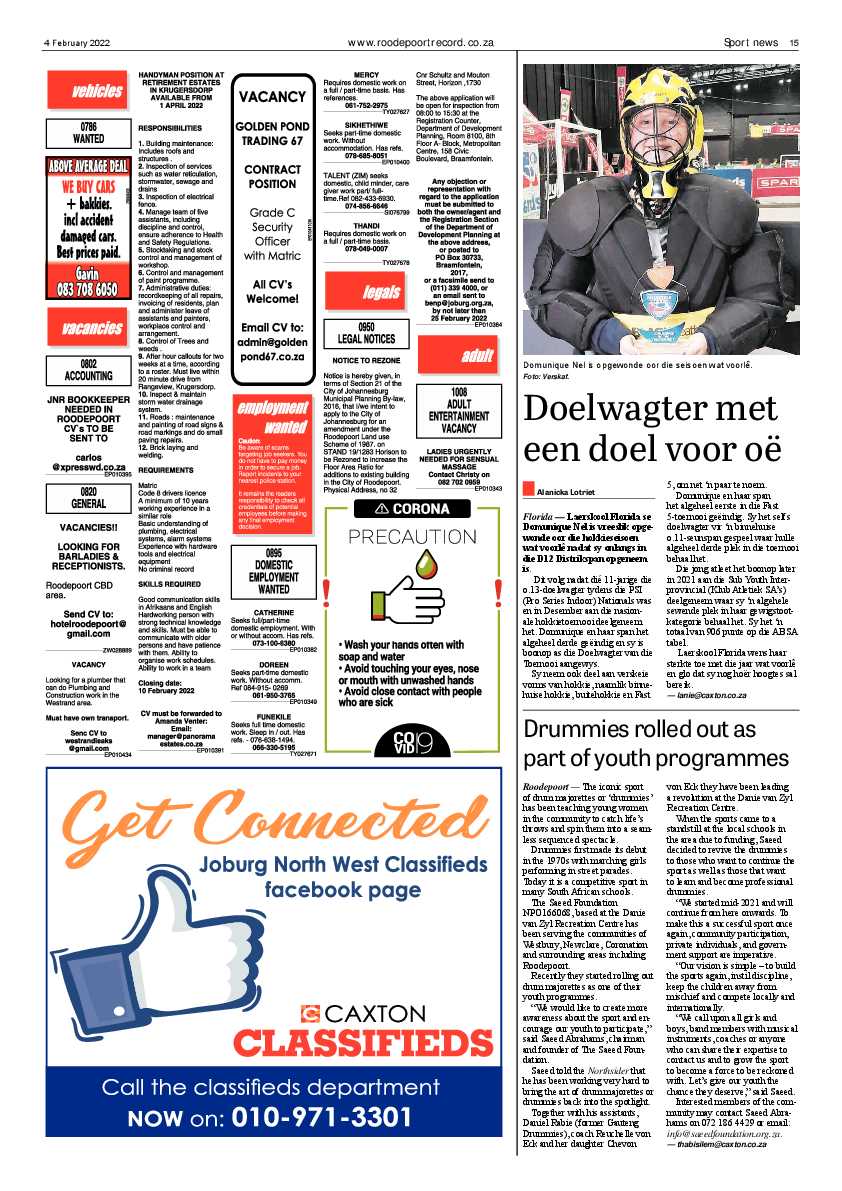 Roodepoort Record 4 February 2022 page 15