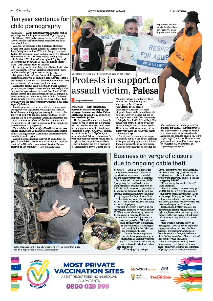 Roodepoort Record 4 February 2022 page 6