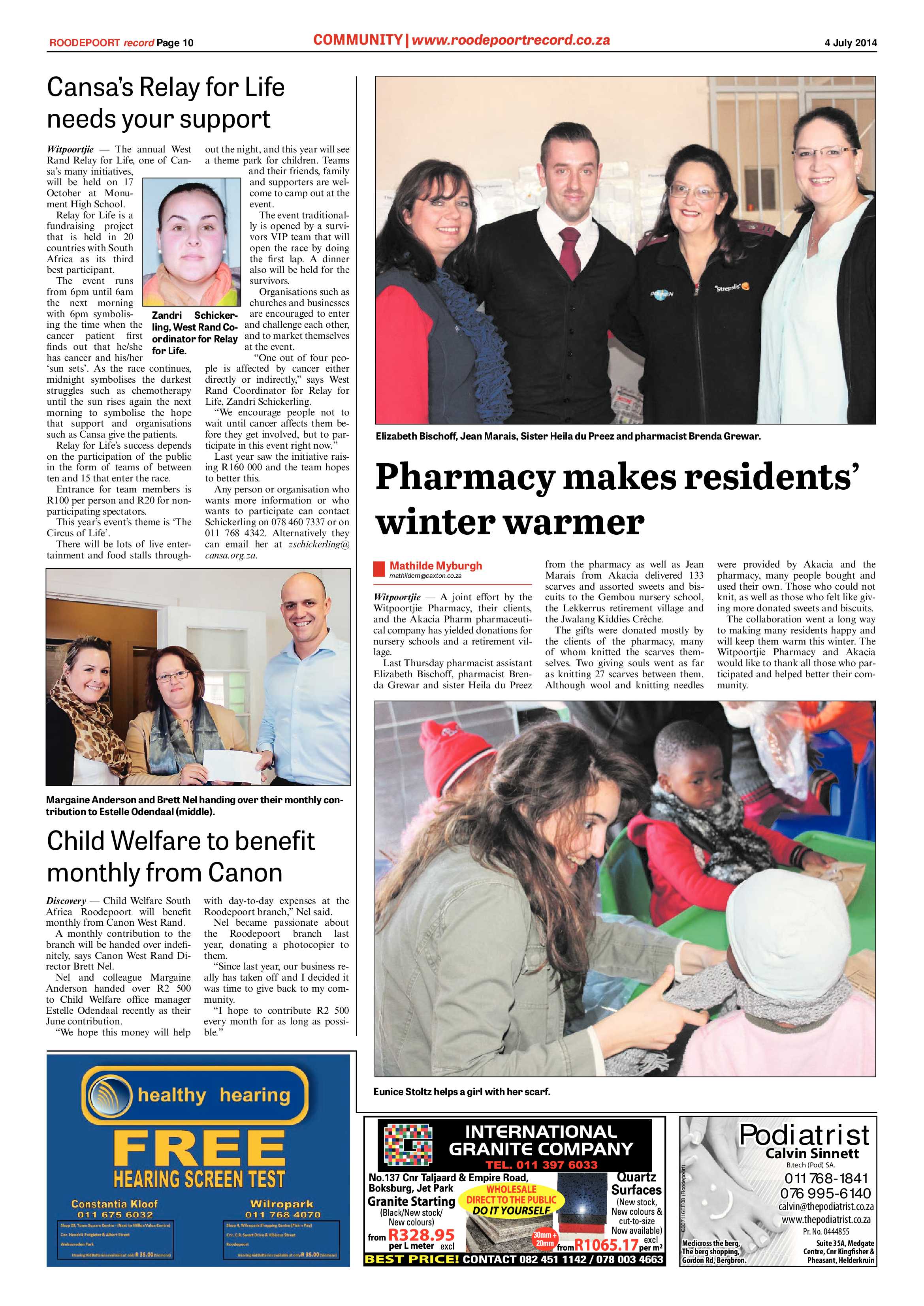 Roodepoort Record 4 July 2014 page 10