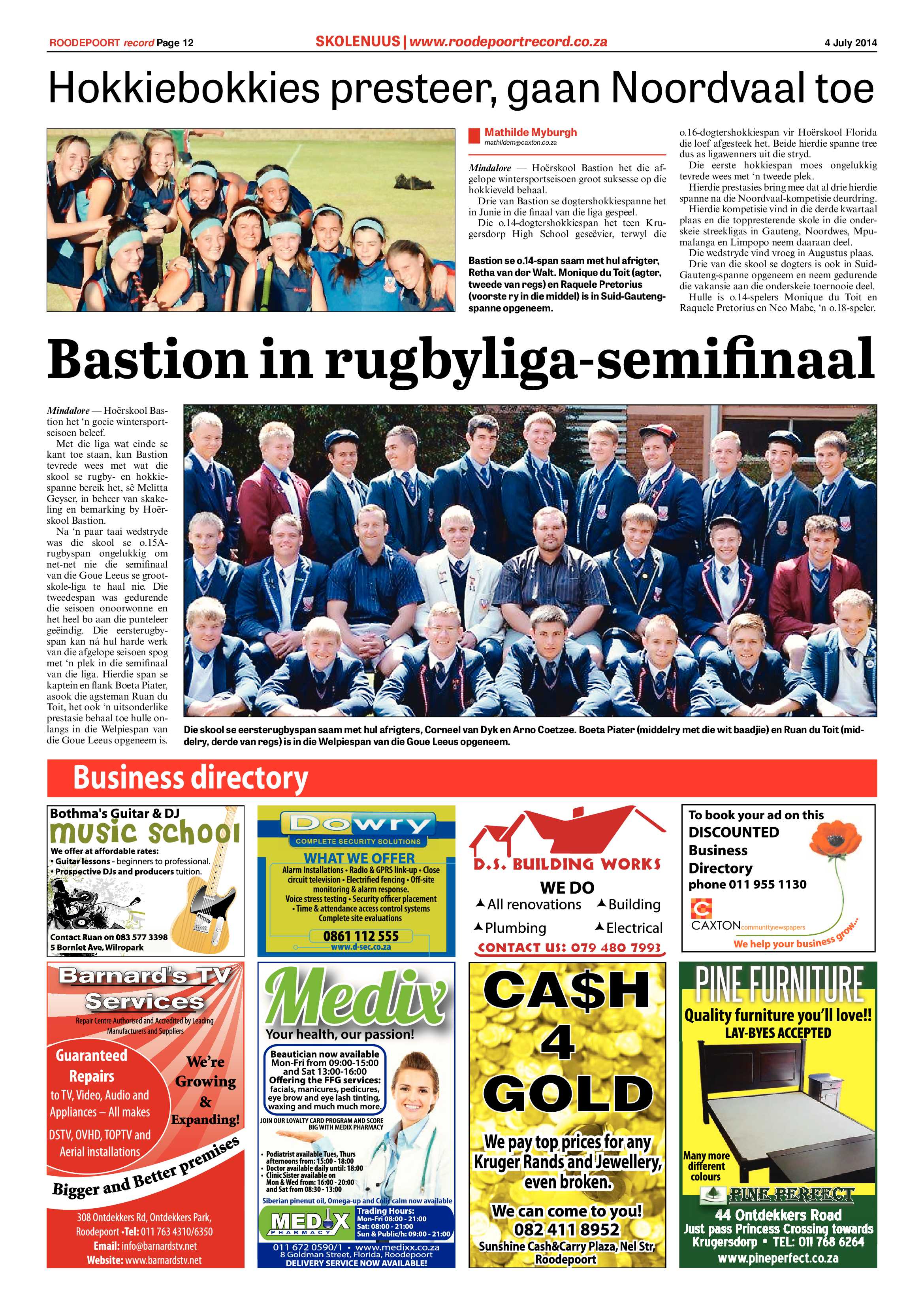 Roodepoort Record 4 July 2014 page 12