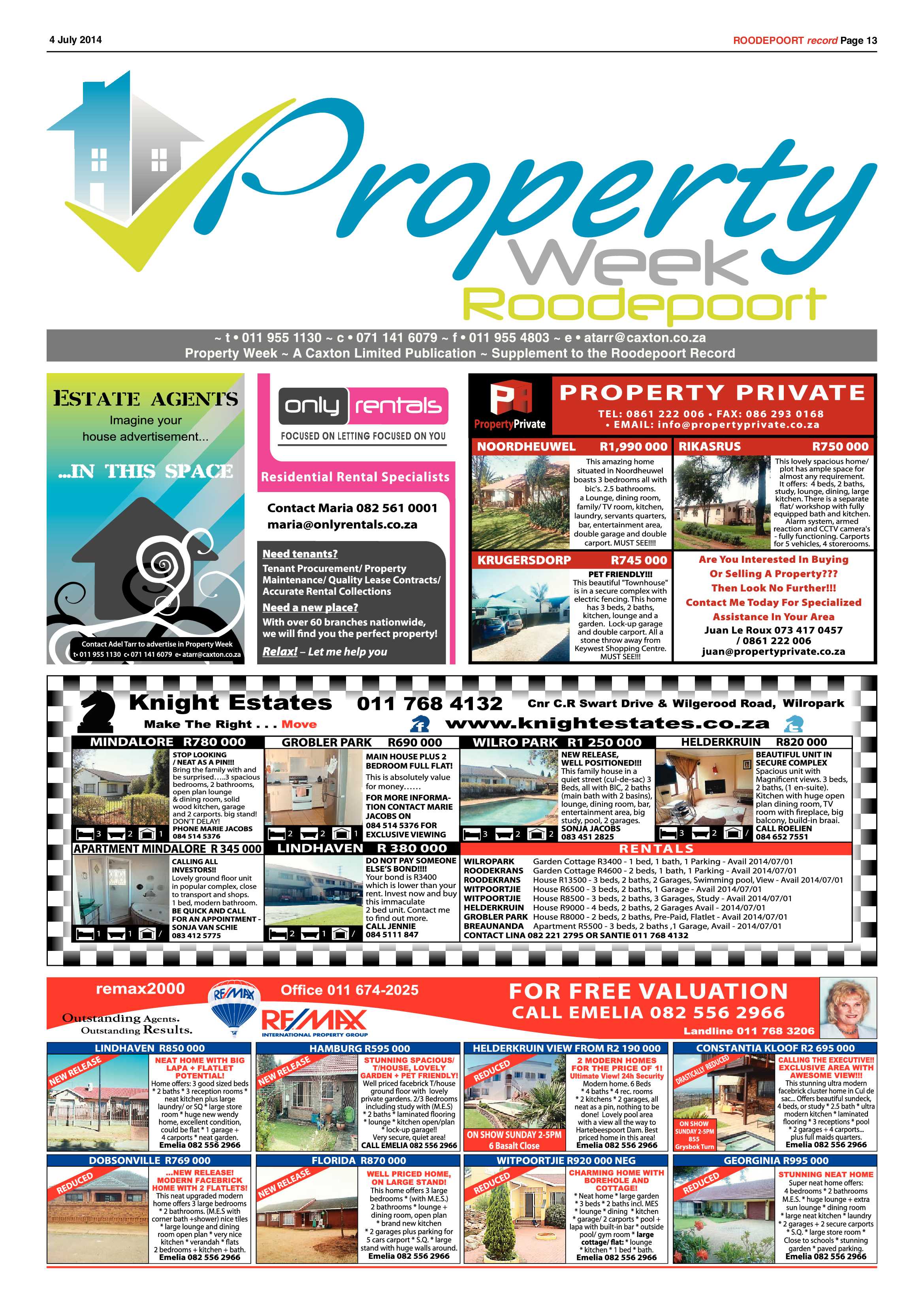 Roodepoort Record 4 July 2014 page 13
