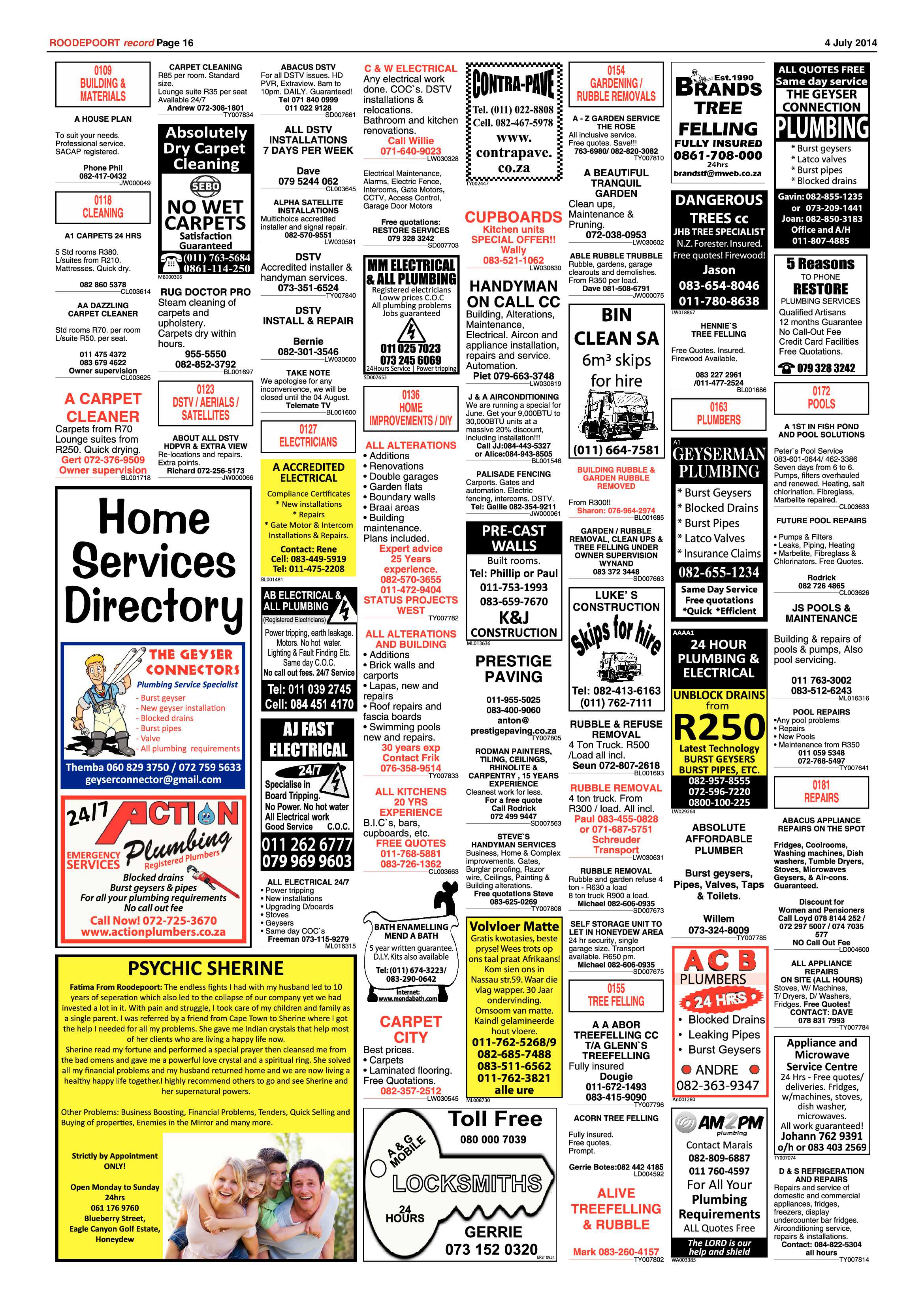 Roodepoort Record 4 July 2014 page 16