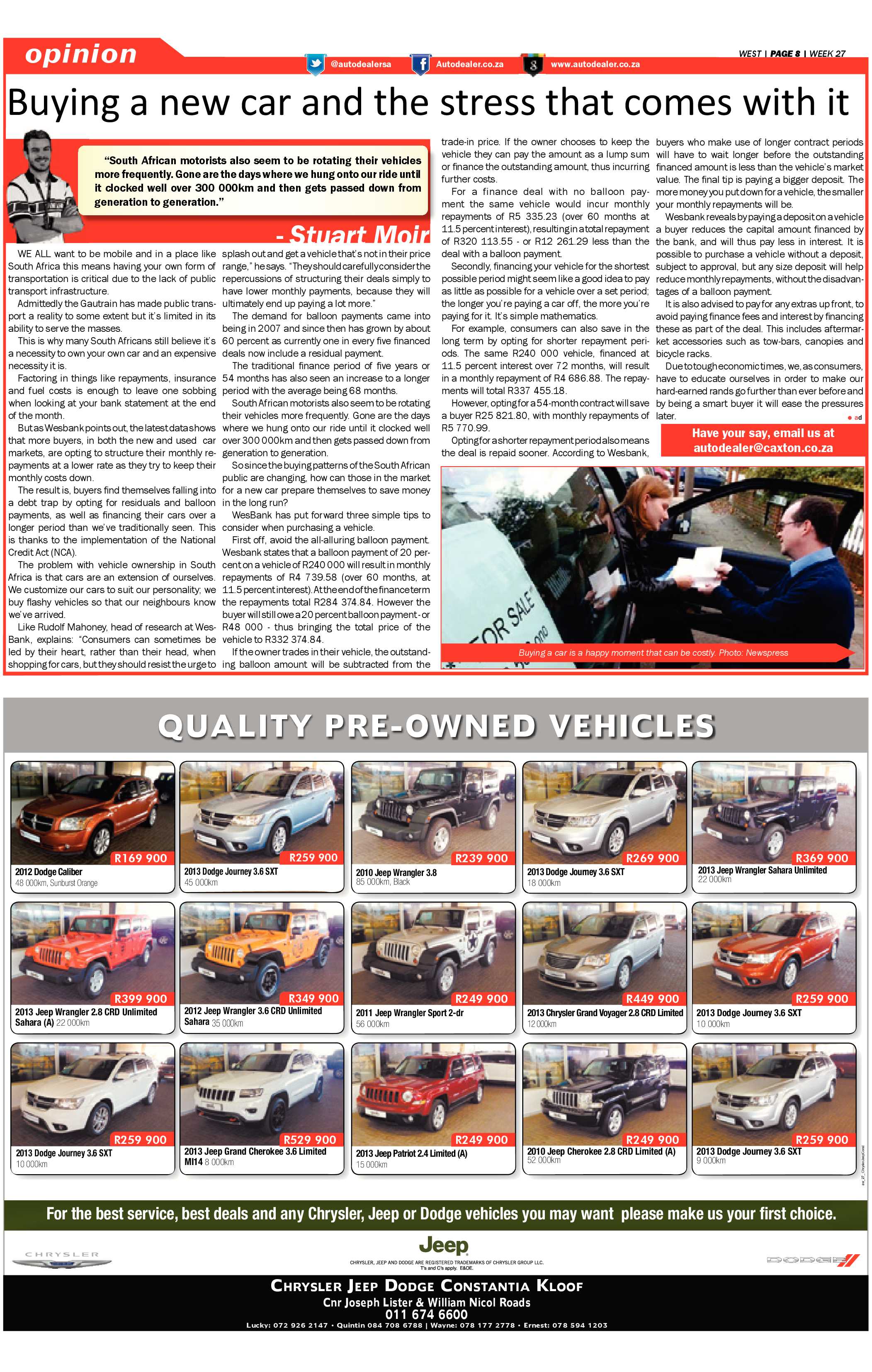 Roodepoort Record 4 July 2014 page 28