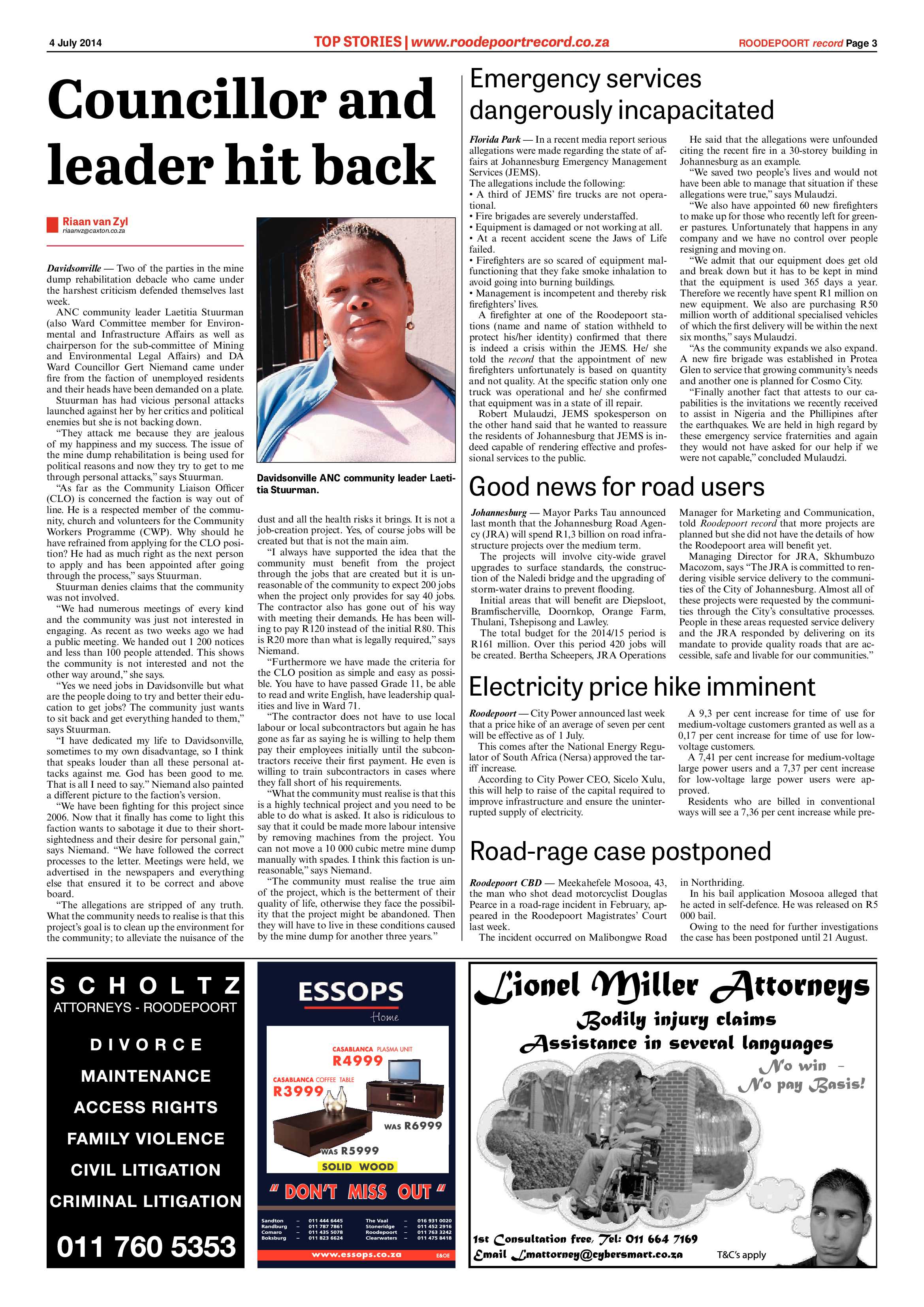Roodepoort Record 4 July 2014 page 3