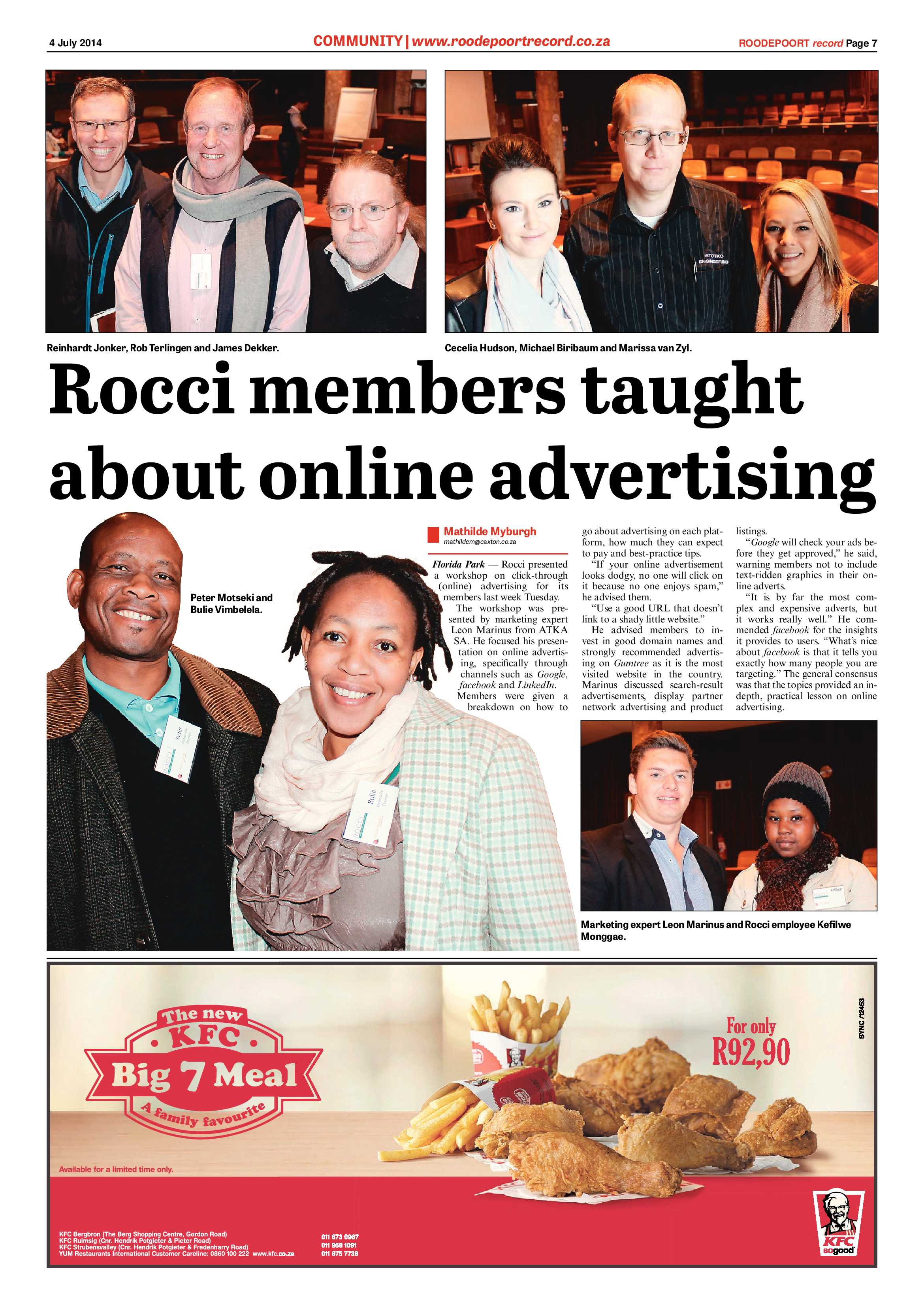 Roodepoort Record 4 July 2014 page 7