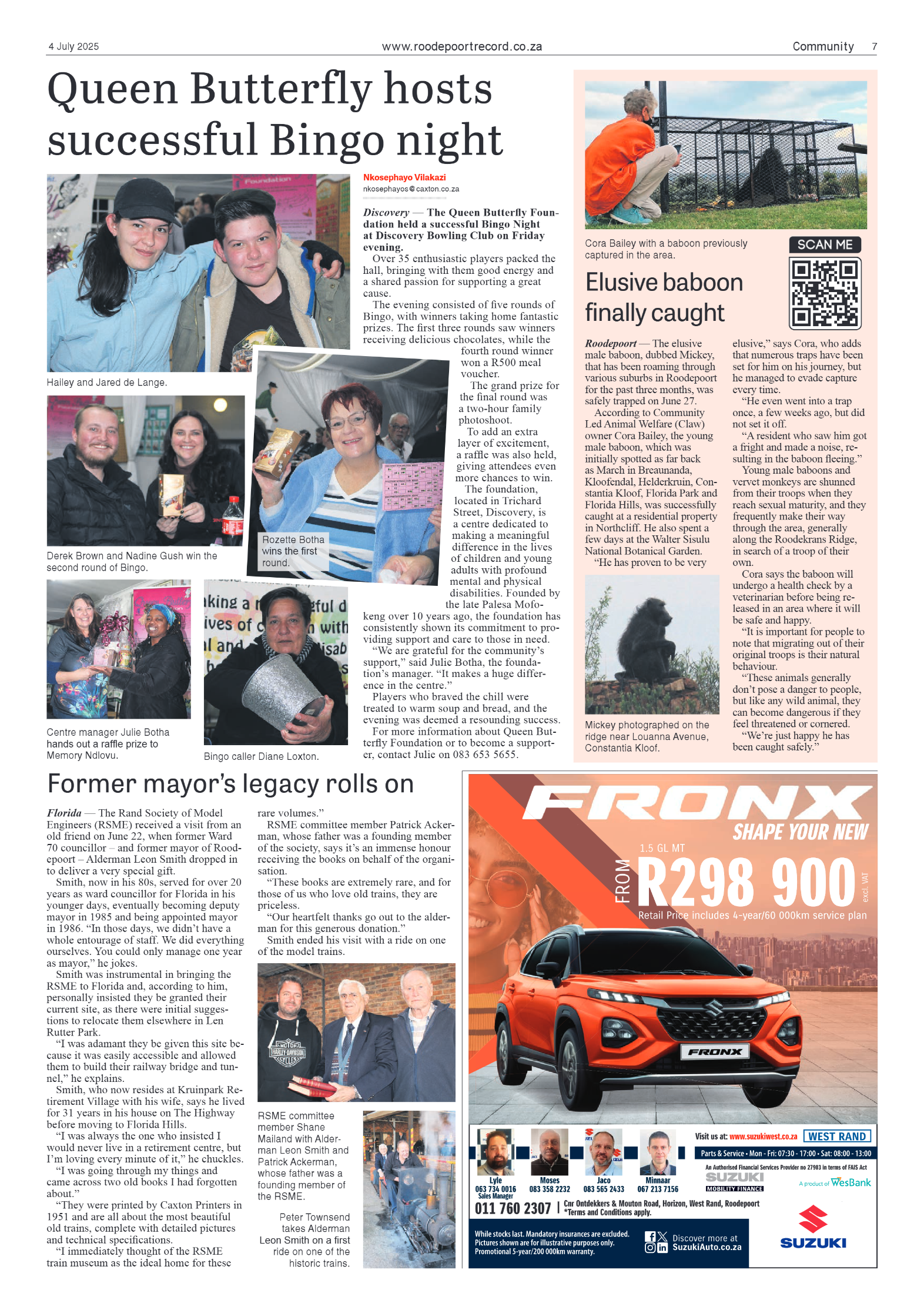 Roodepoort Record 4 July 2025 page 7