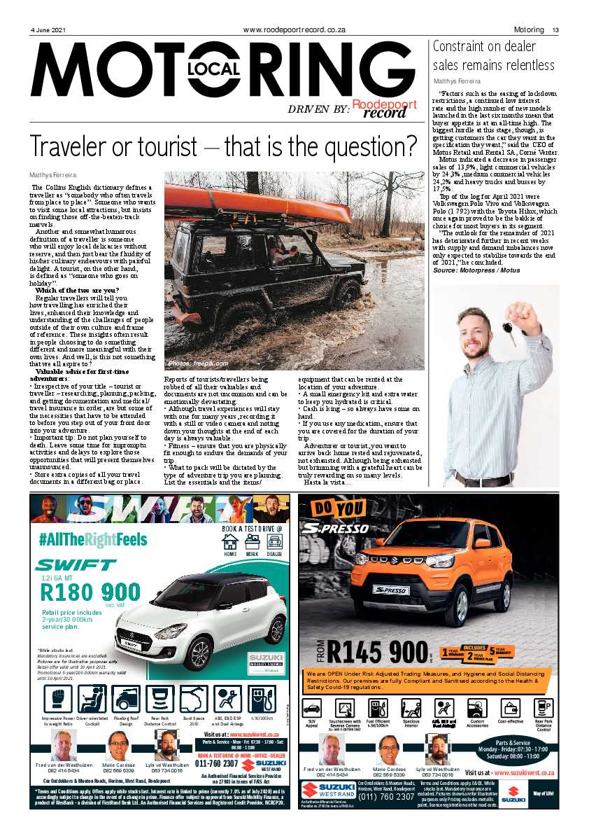 Roodepoort Record 4 June 2021 page 13