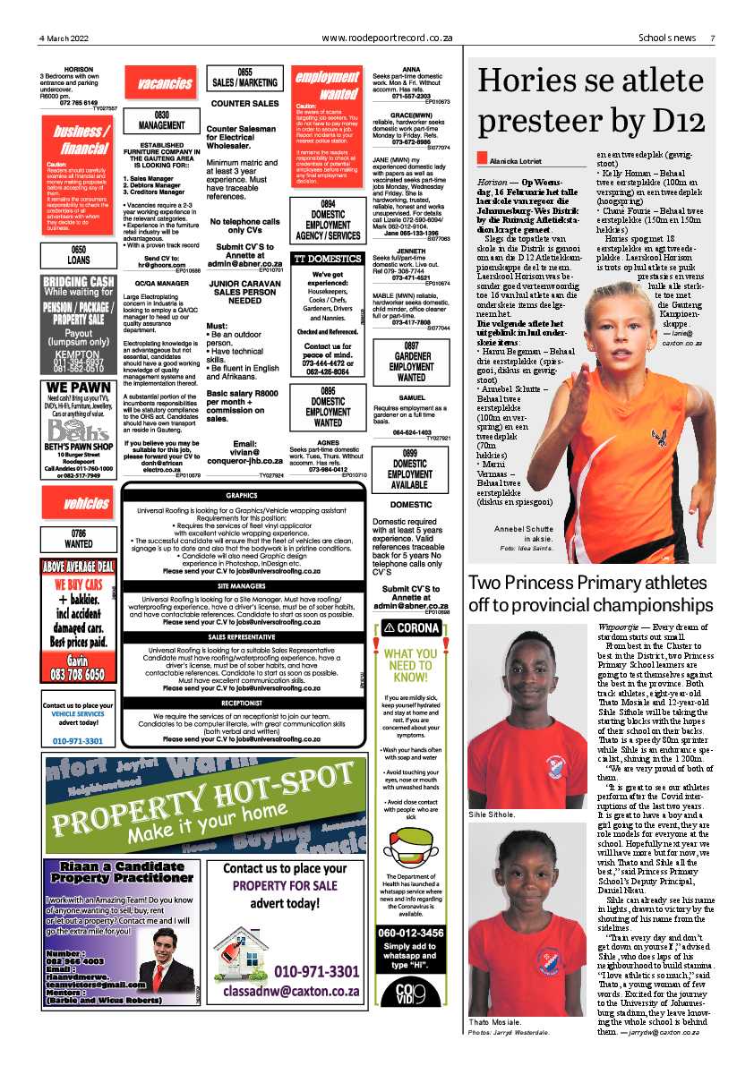 Roodepoort Record 4 March 2022 page 7
