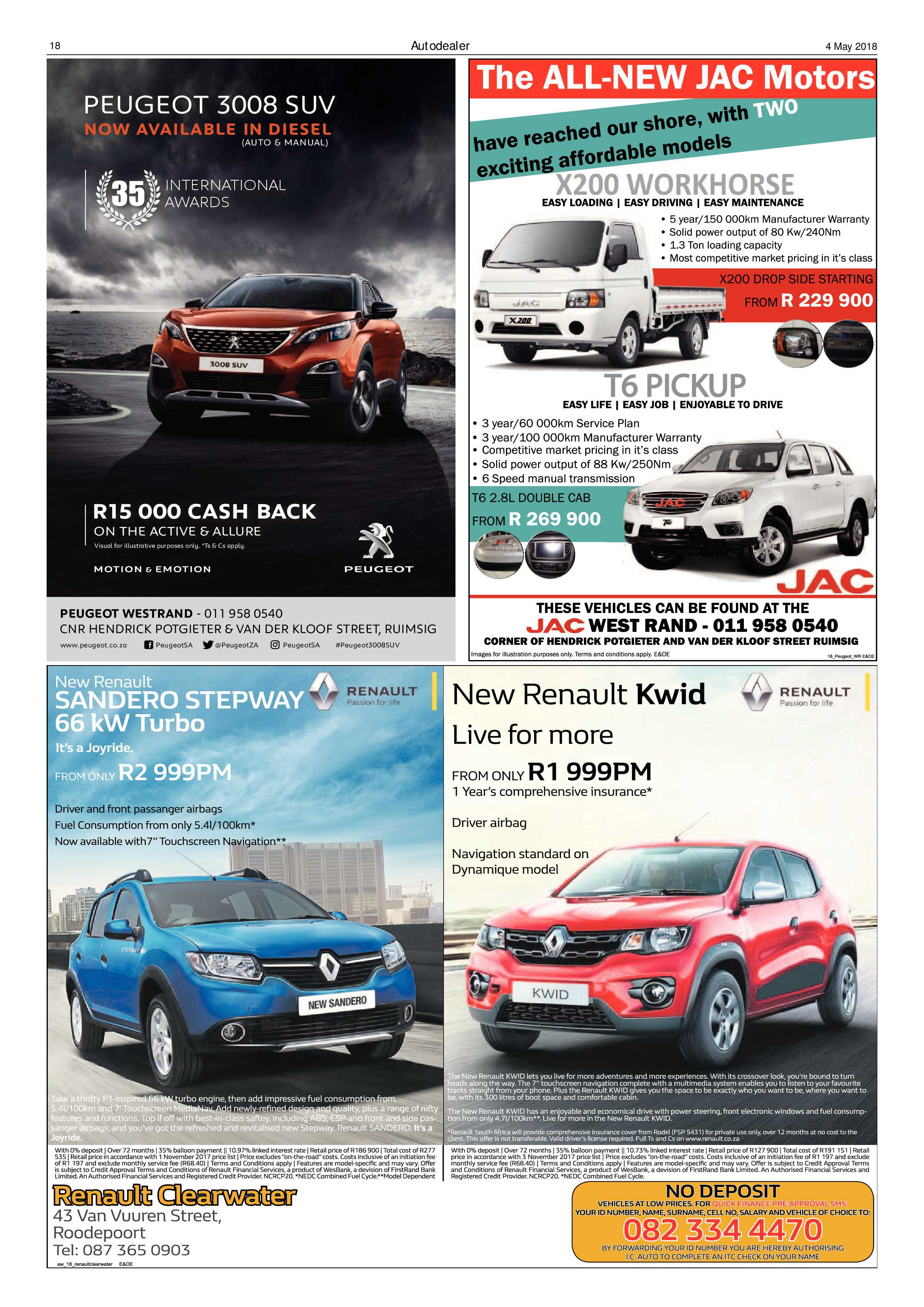 Roodepoort Record 4 May 2018 page 18