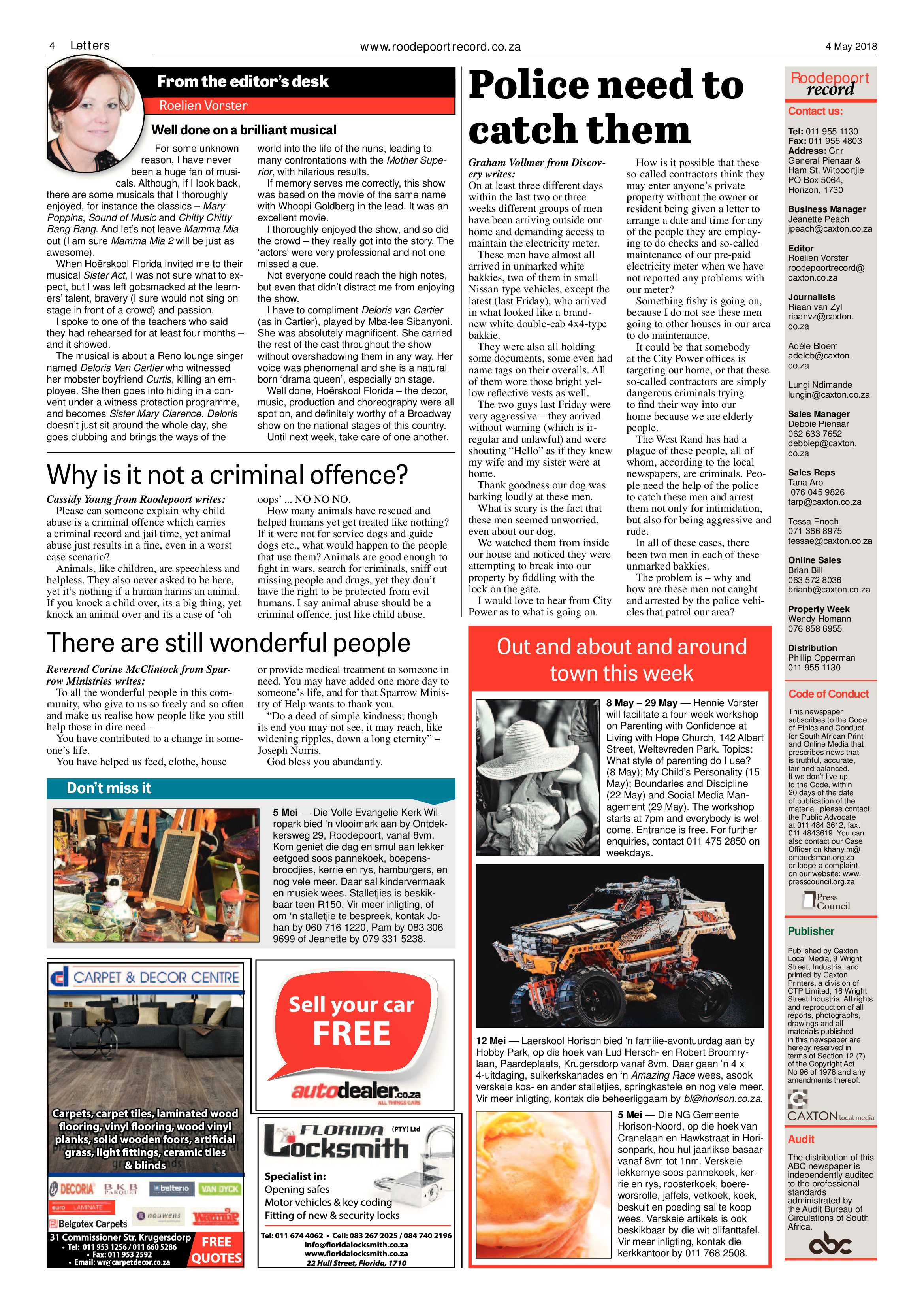 Roodepoort Record 4 May 2018 page 4