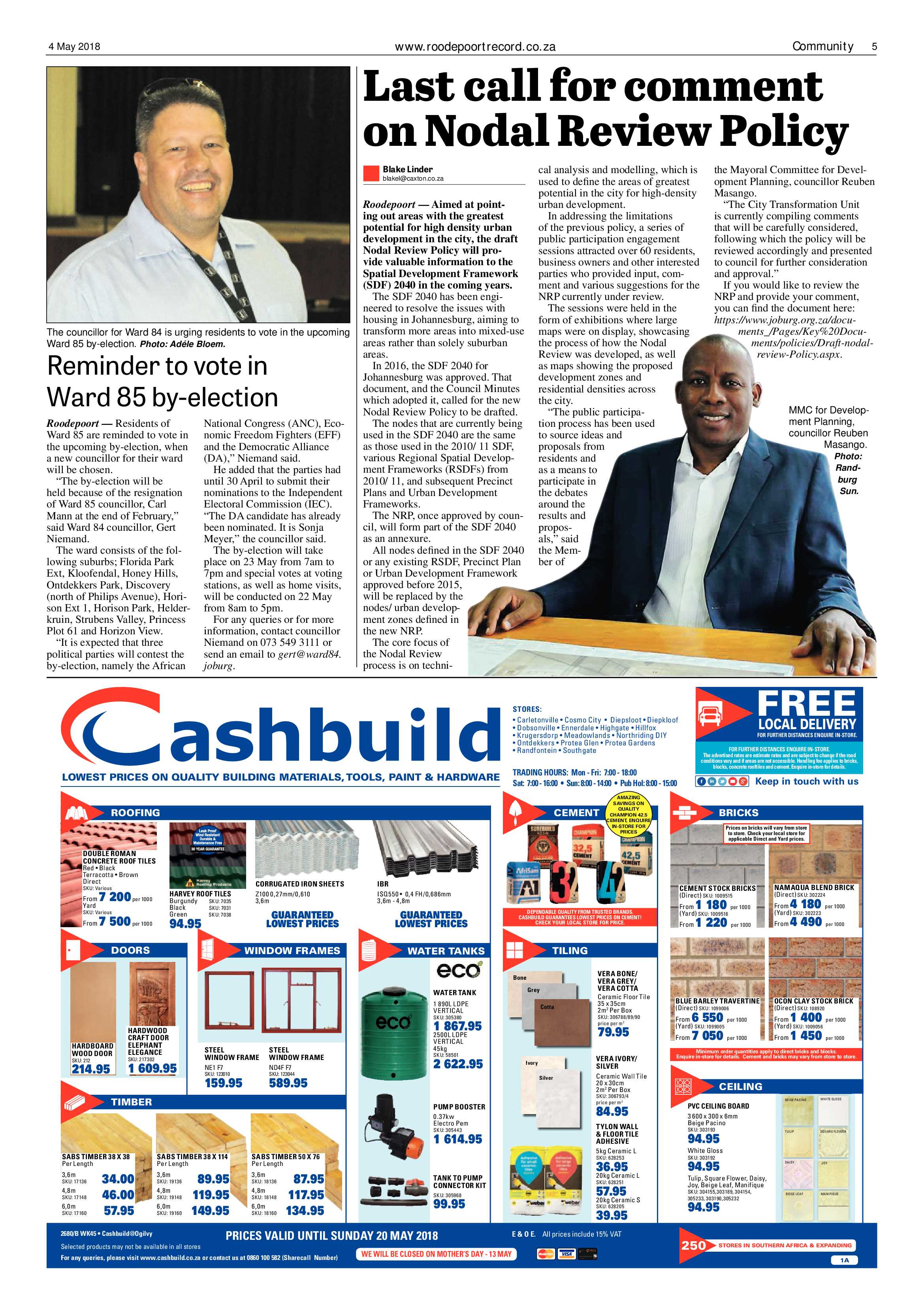 Roodepoort Record 4 May 2018 page 5
