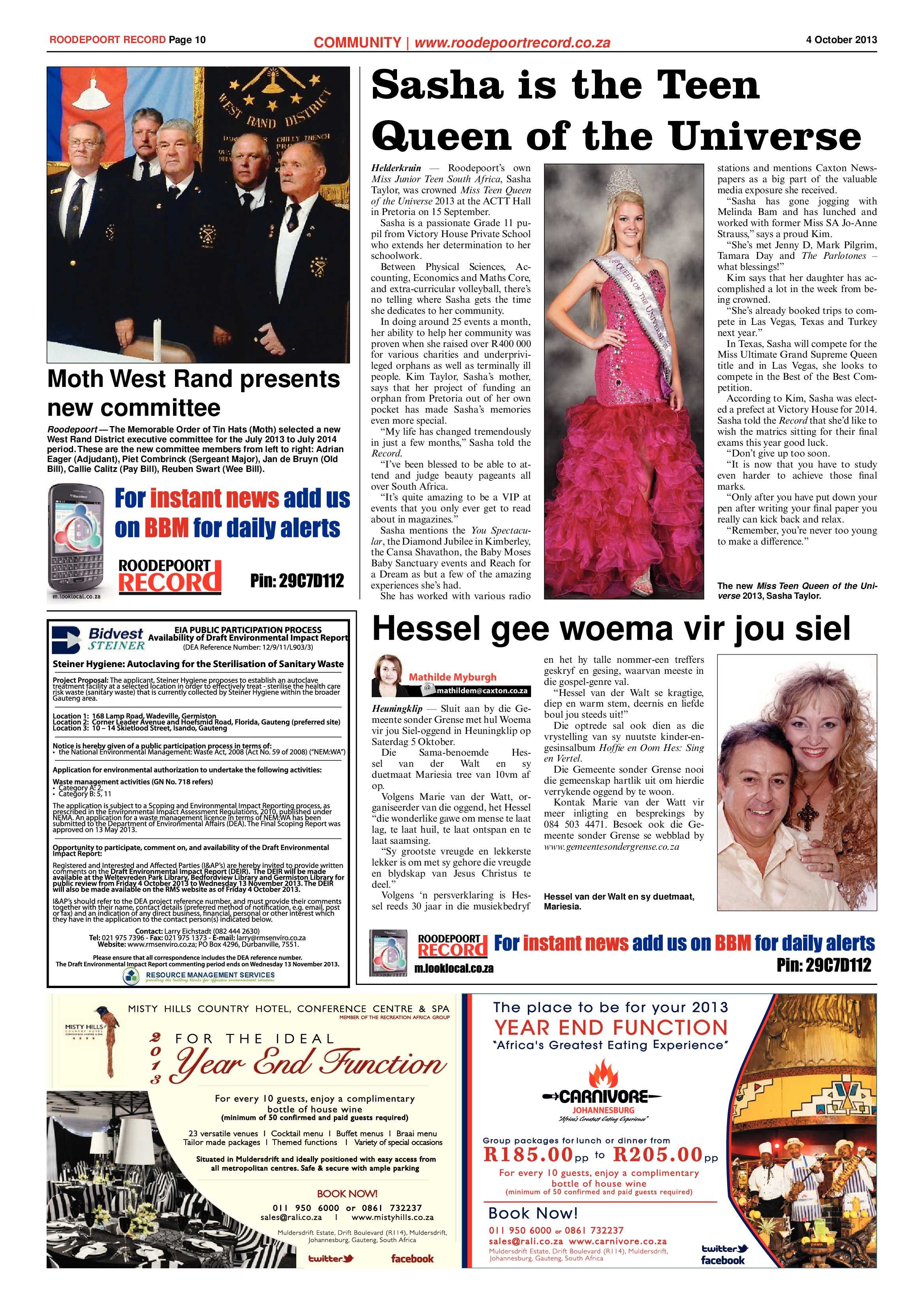 Roodepoort Record 4 October 2013 page 10