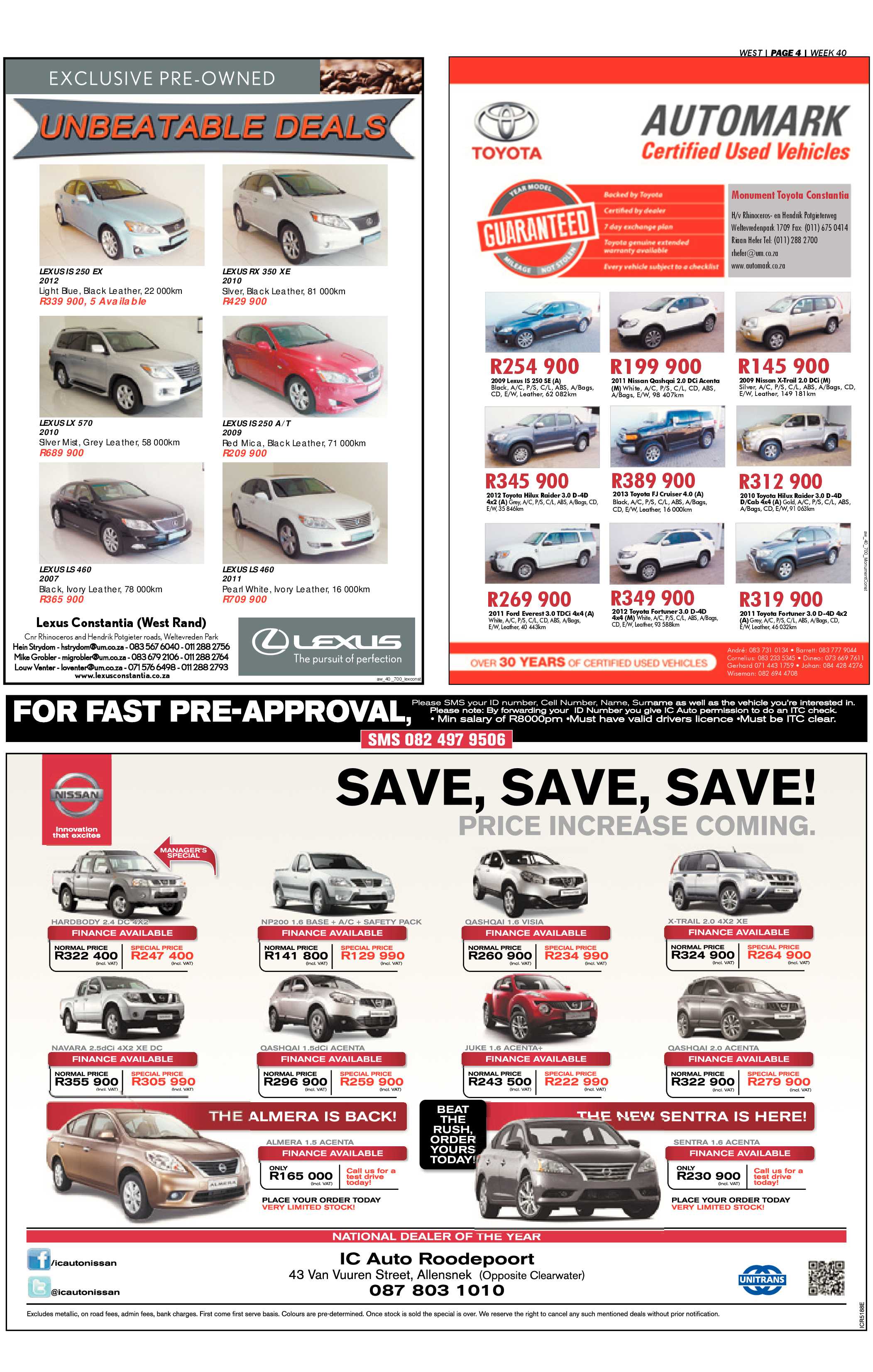 Roodepoort Record 4 October 2013 page 28