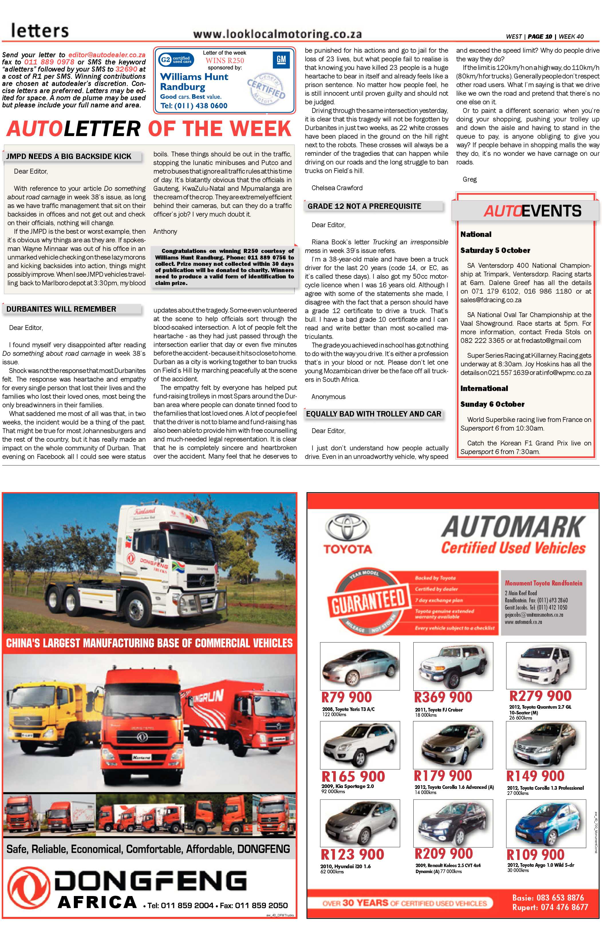 Roodepoort Record 4 October 2013 page 34