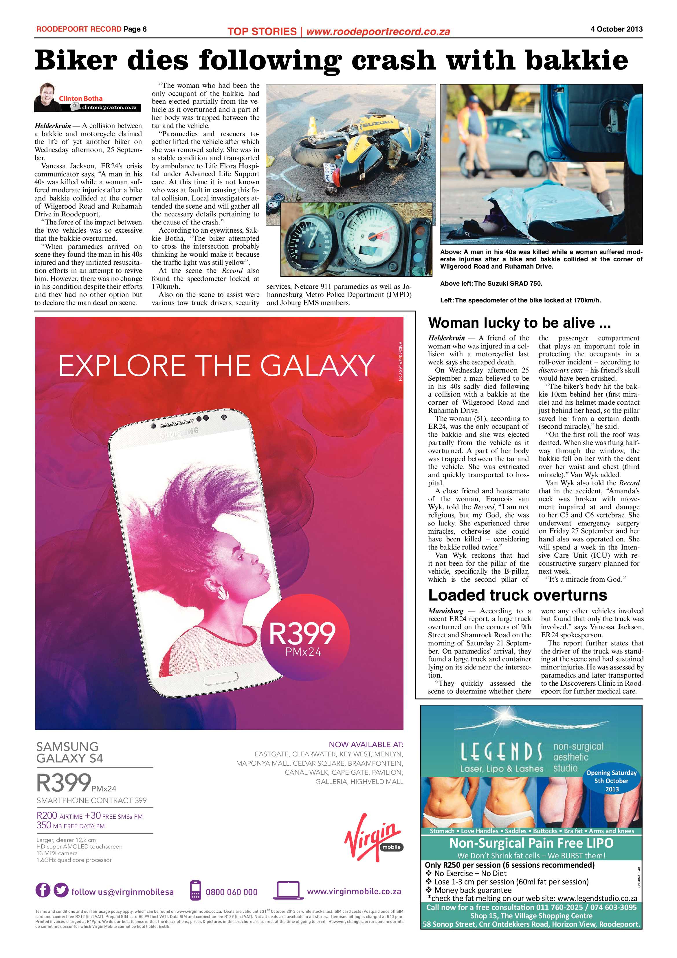 Roodepoort Record 4 October 2013 page 6