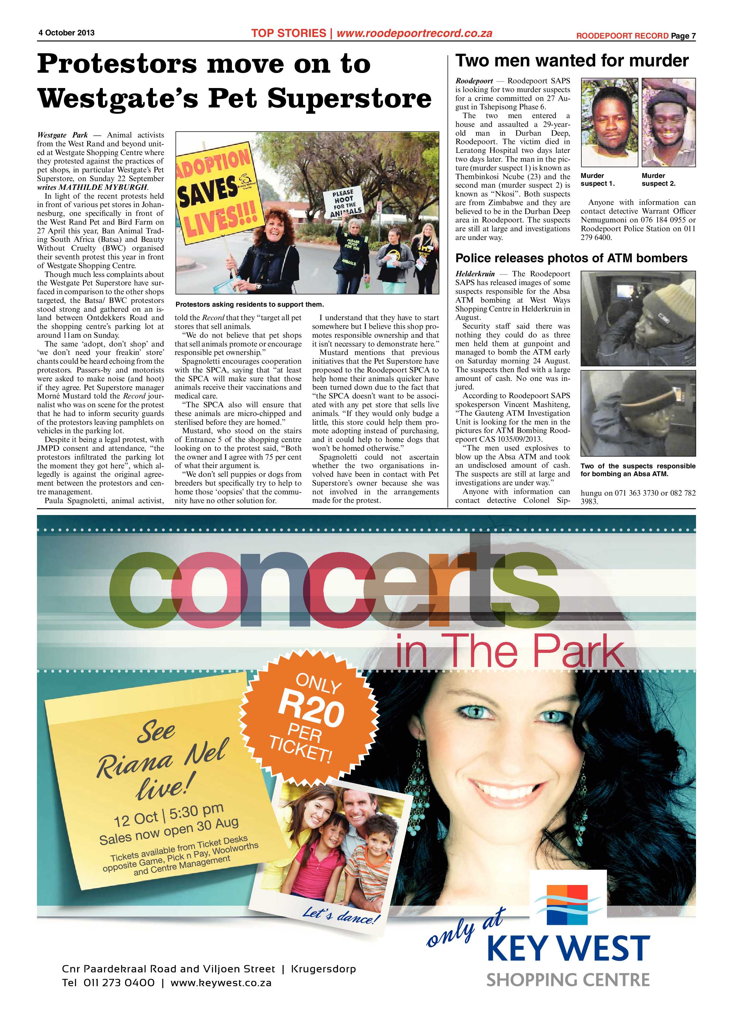 Roodepoort Record 4 October 2013 page 7