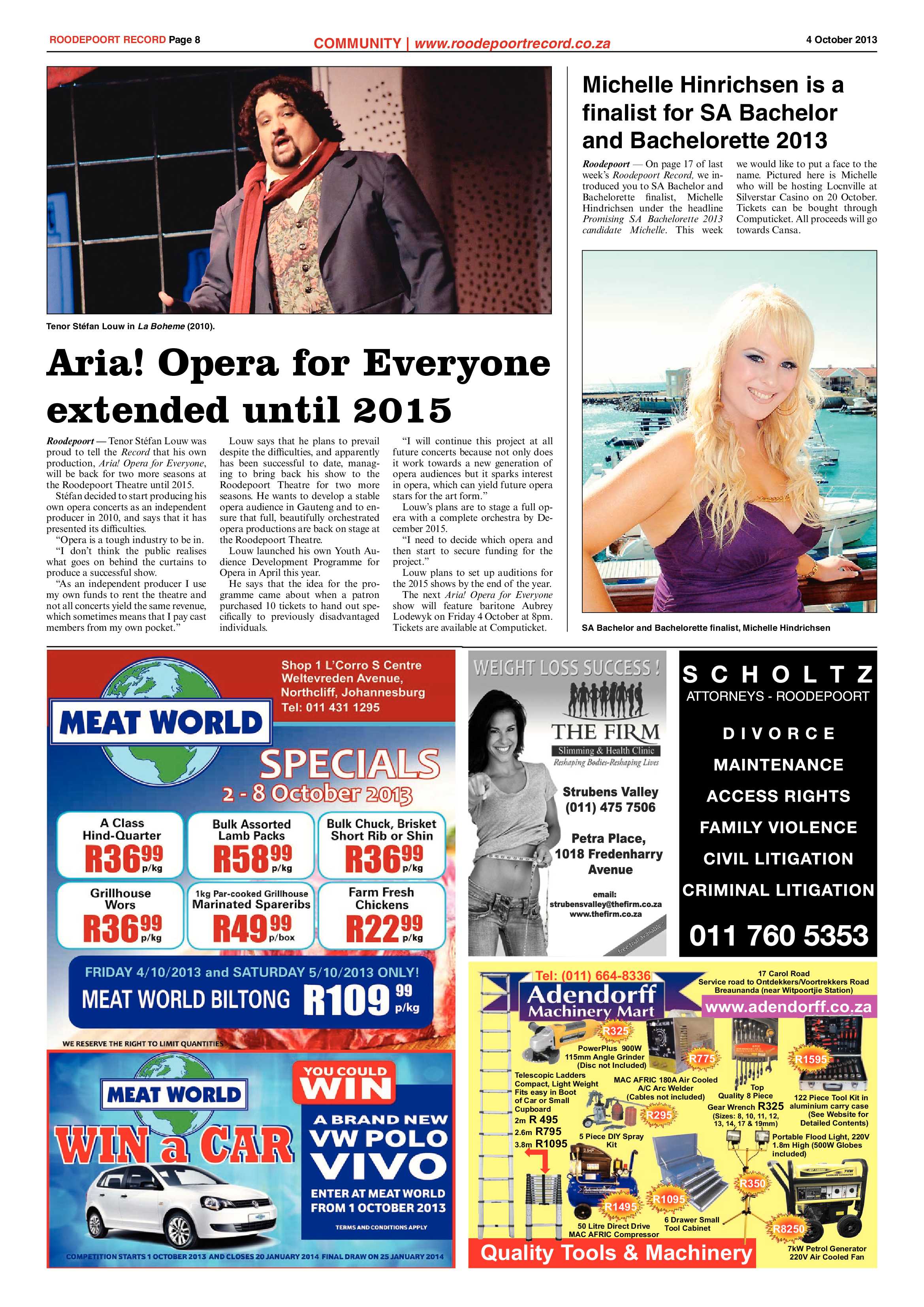 Roodepoort Record 4 October 2013 page 8