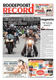 Roodepoort Record 4 October 2013