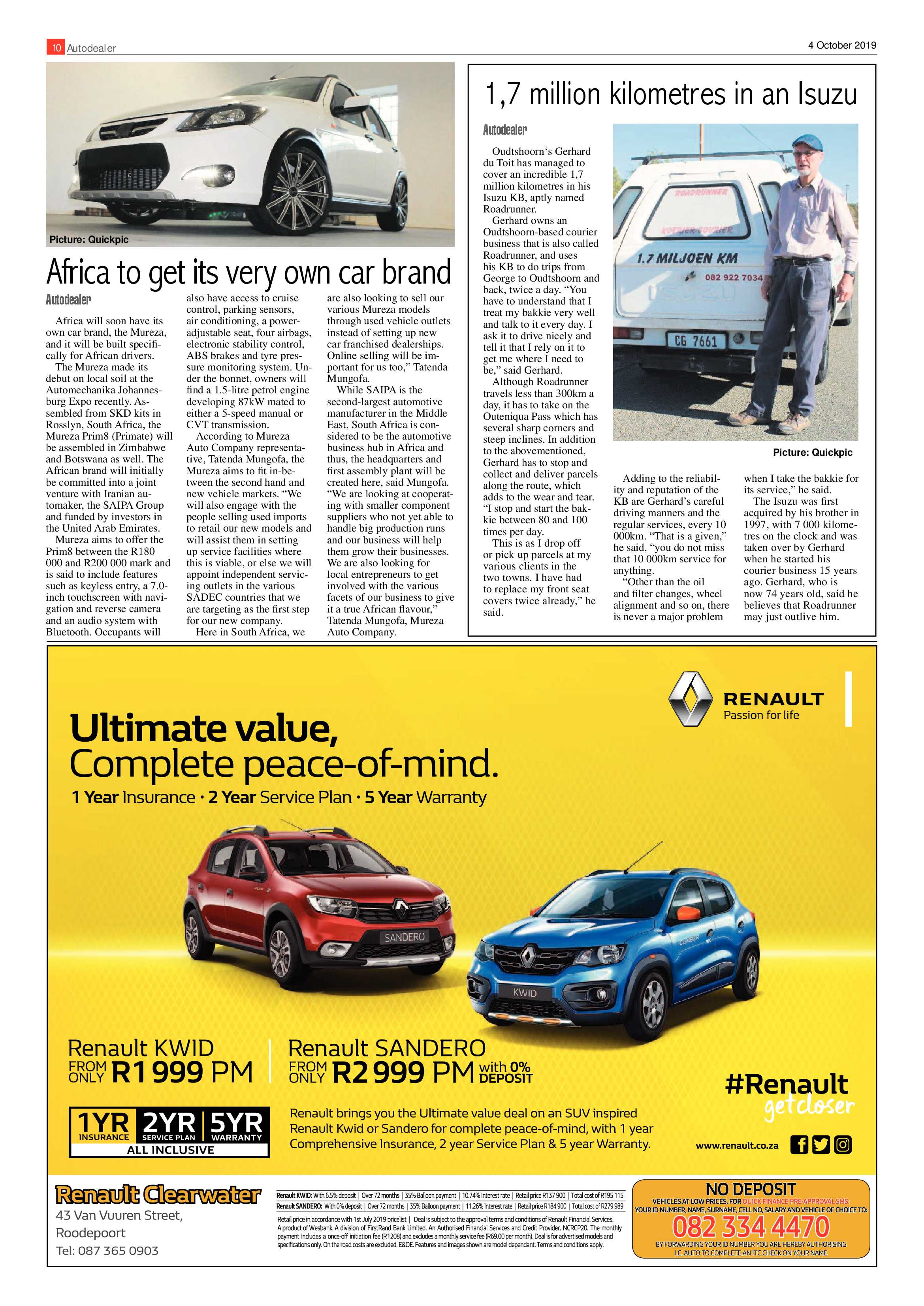 Roodepoort Record 4 October 2019 page 10