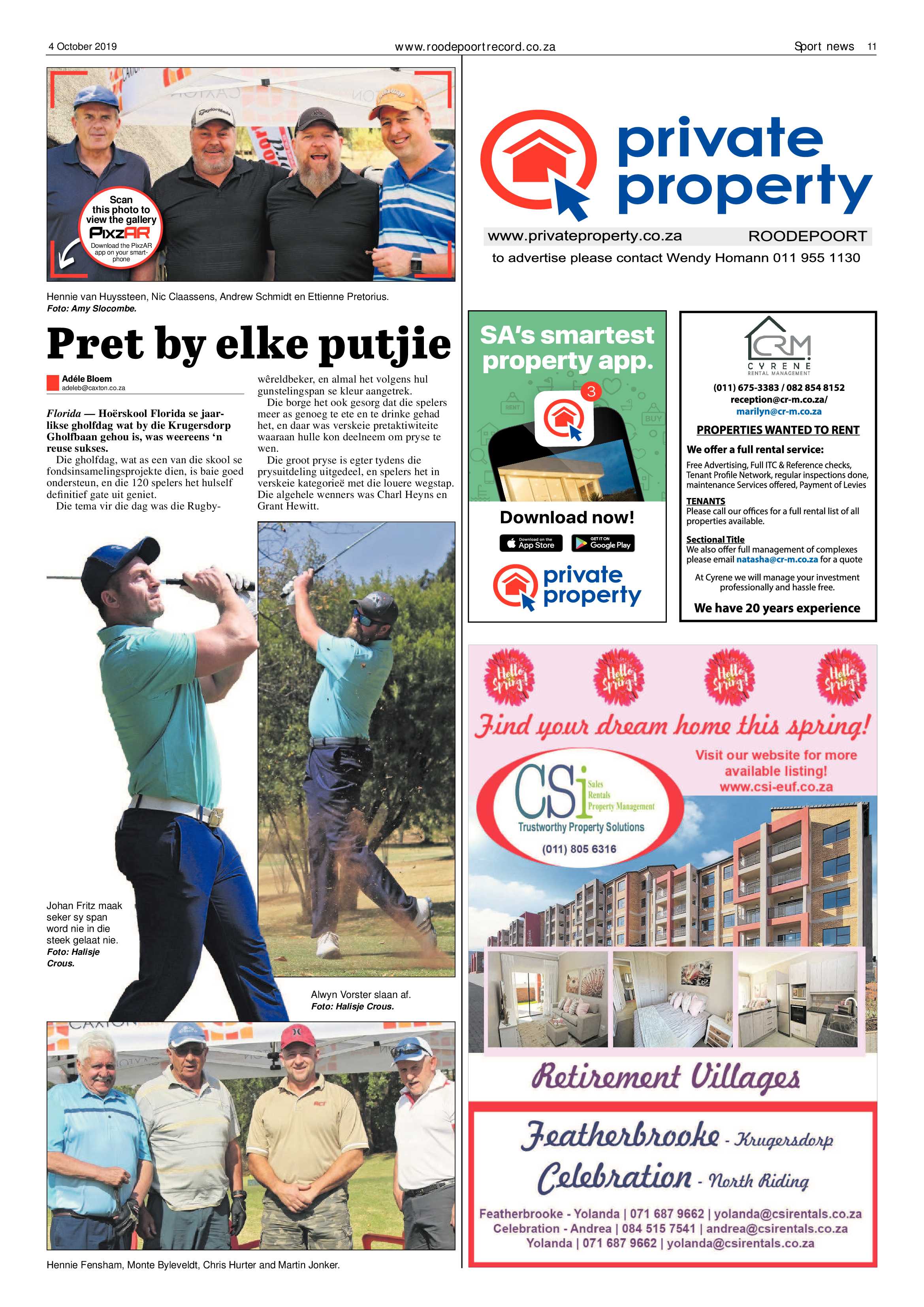 Roodepoort Record 4 October 2019 page 11