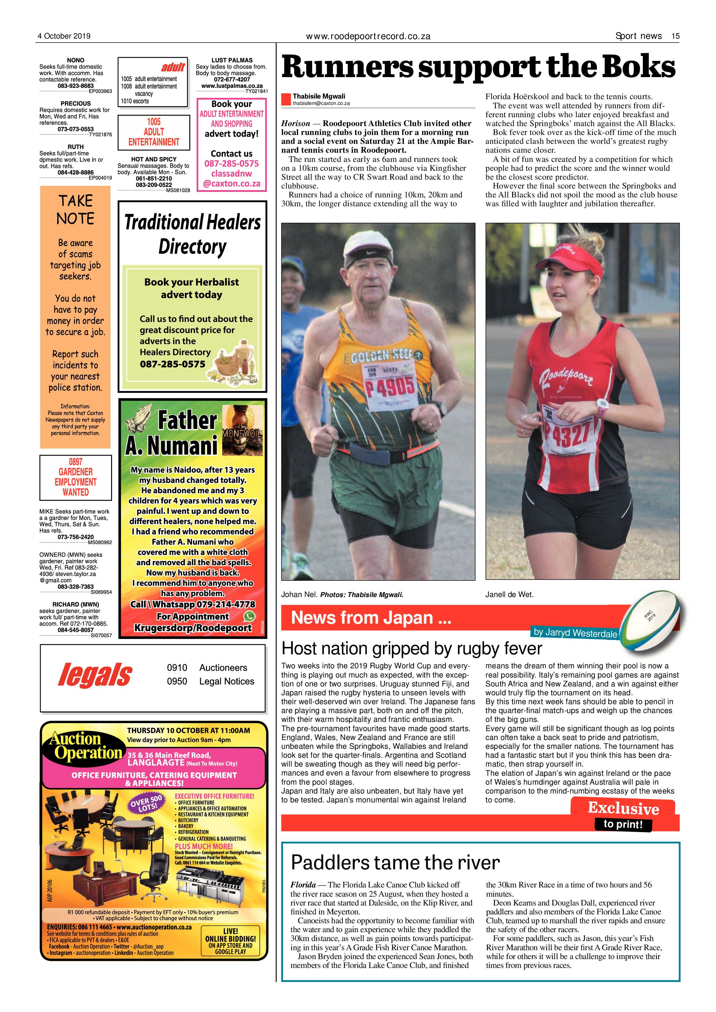 Roodepoort Record 4 October 2019 page 15