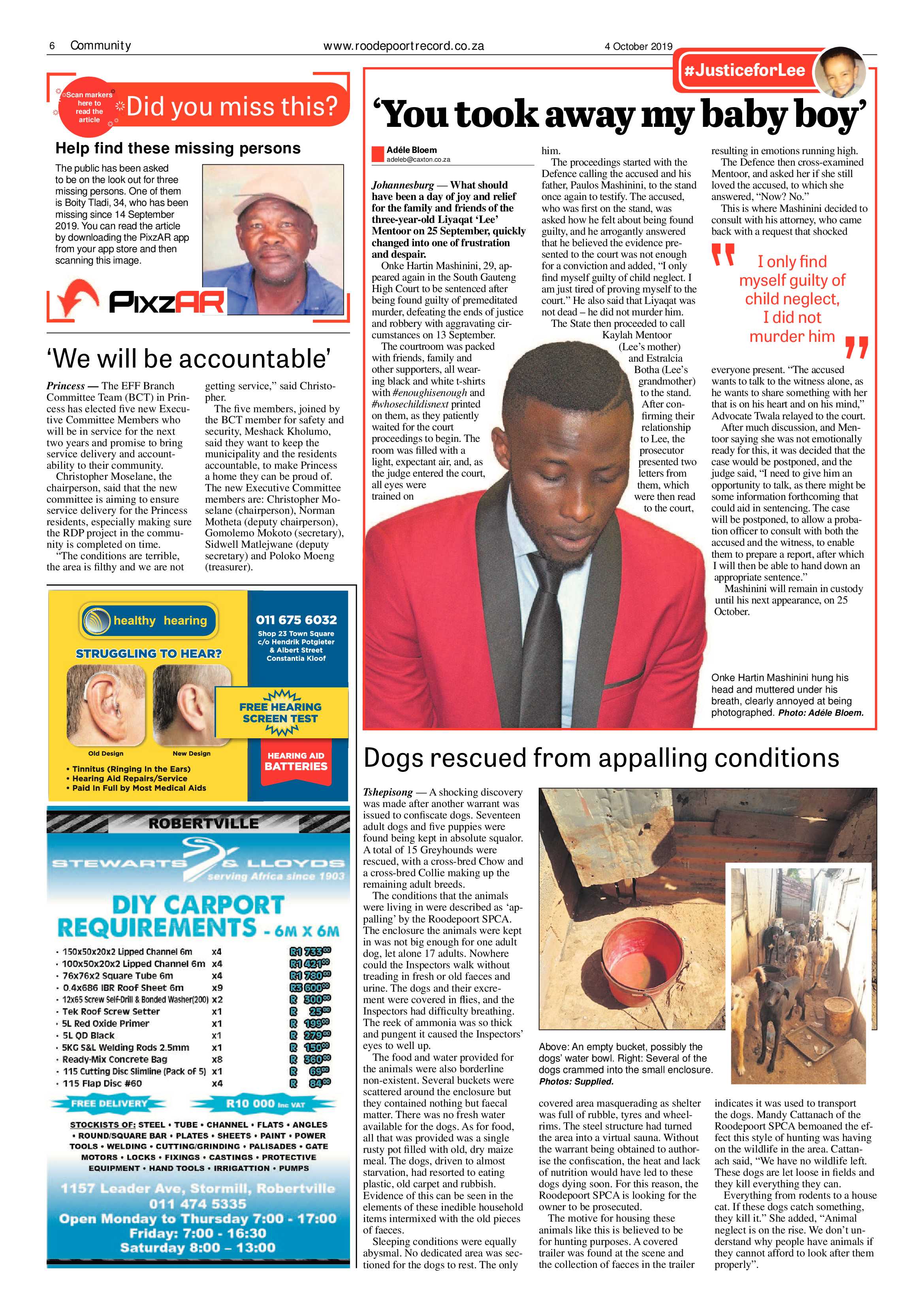 Roodepoort Record 4 October 2019 page 6