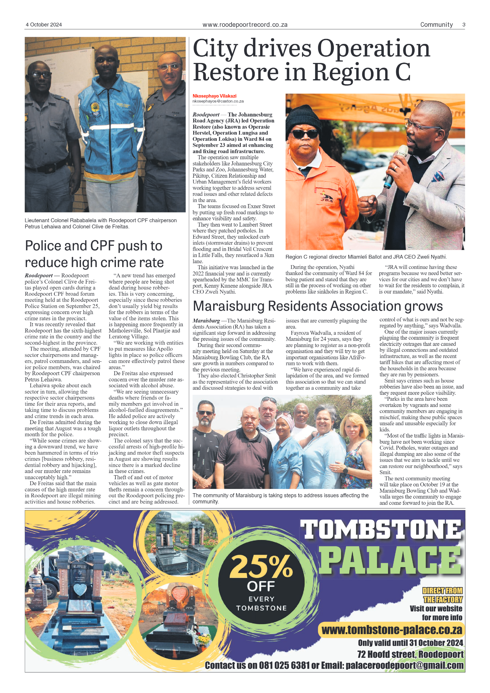 Roodepoort Record 4 October 2024 page 3
