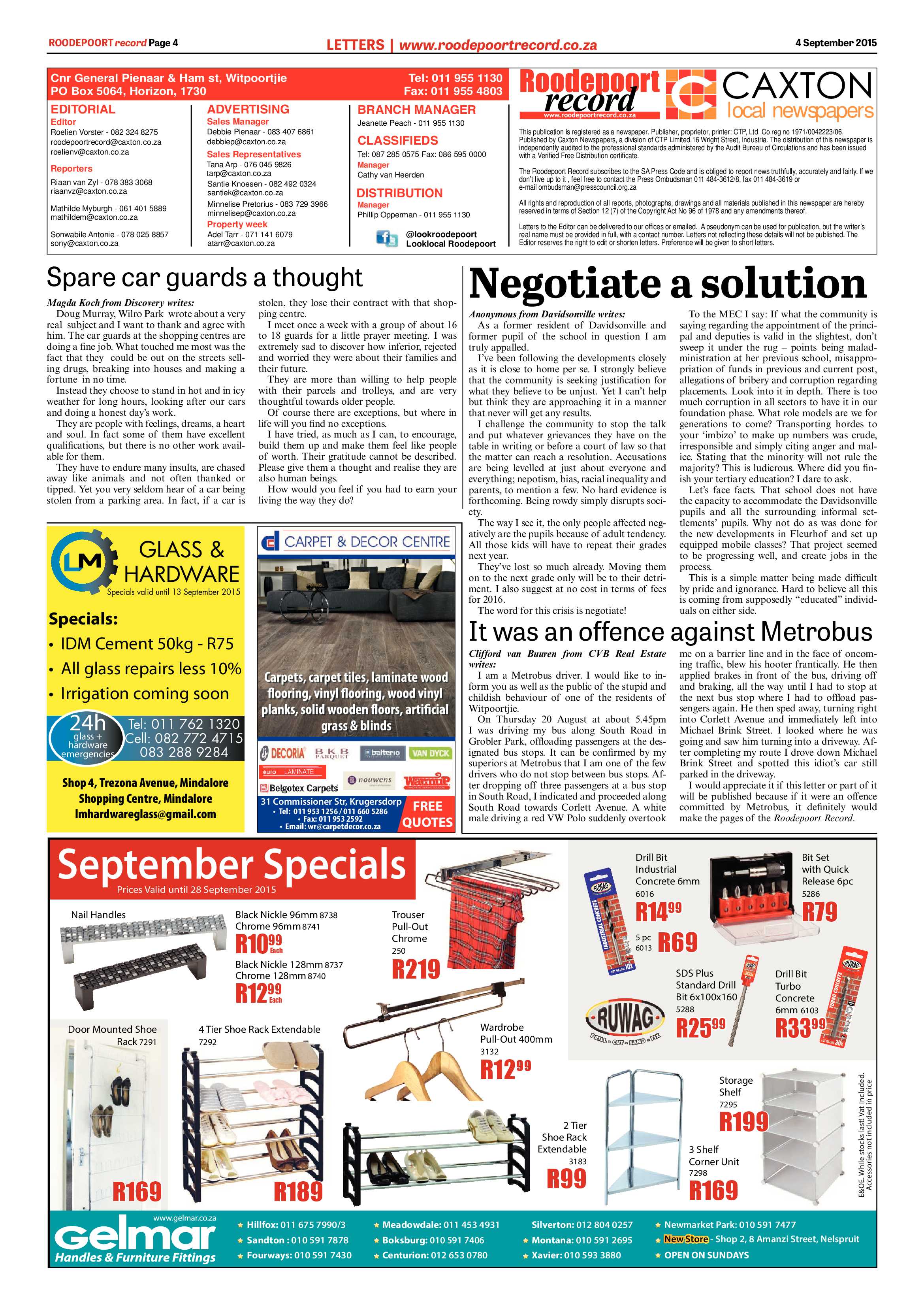 Roodepoort Record 4 September 2015 page 4