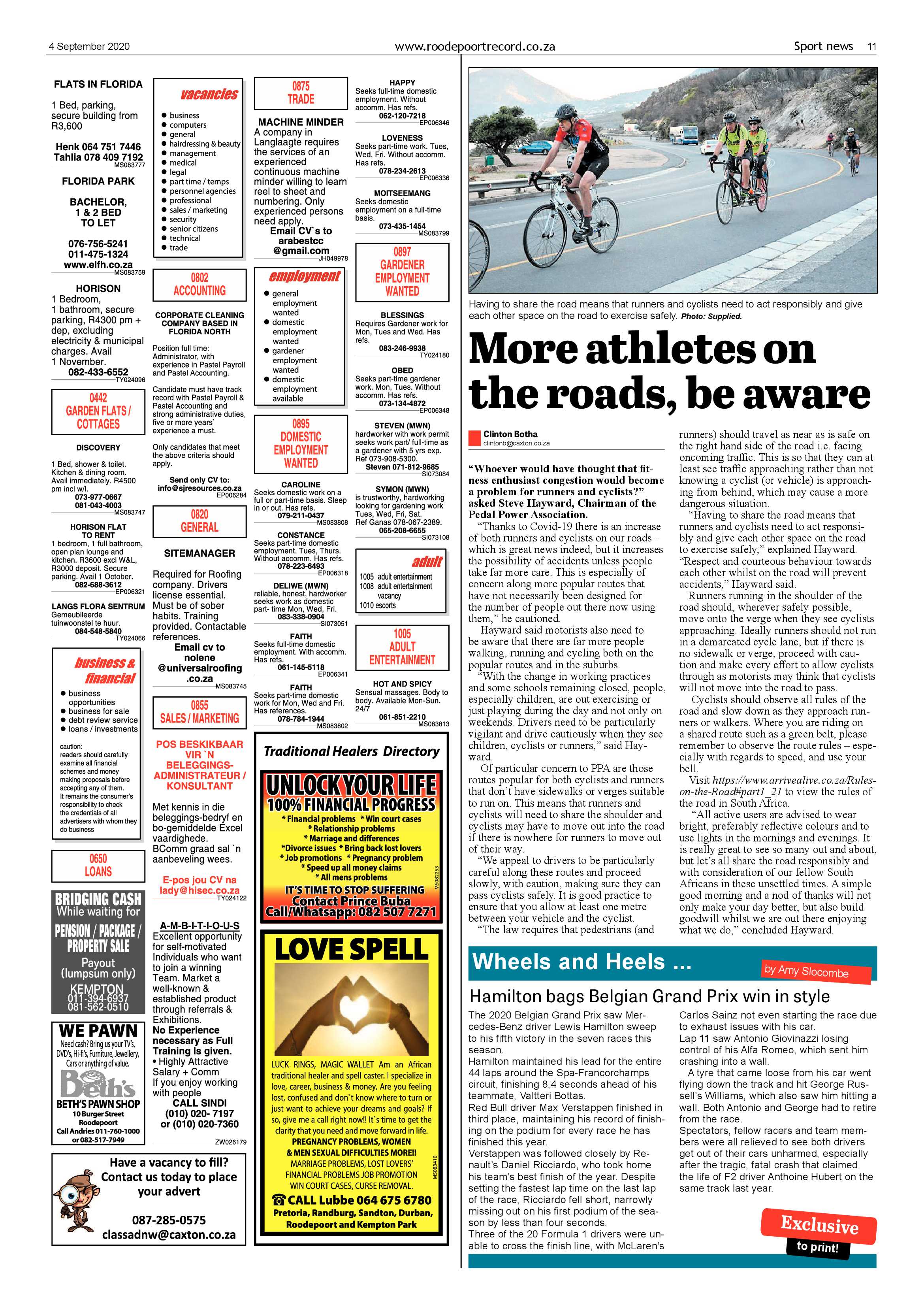 Roodepoort Record 4 September 2020 page 11