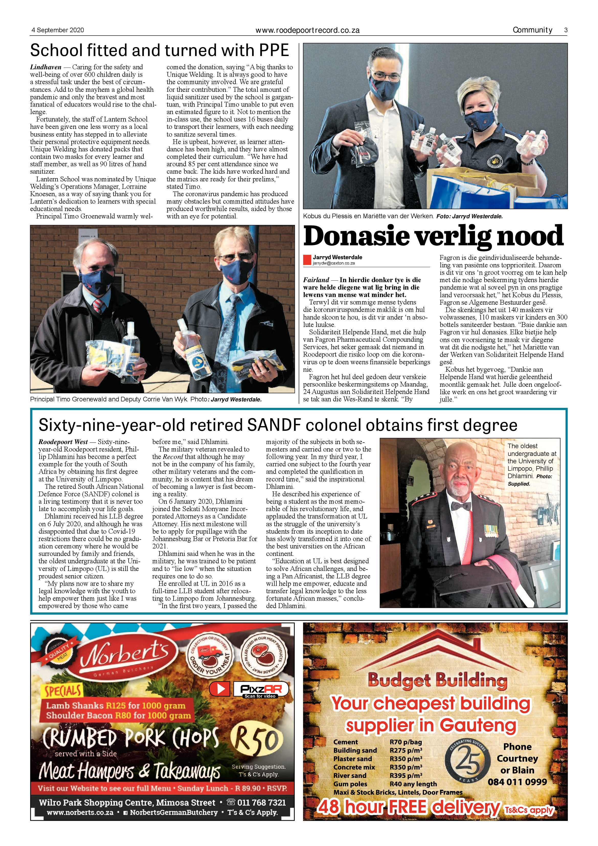 Roodepoort Record 4 September 2020 page 3
