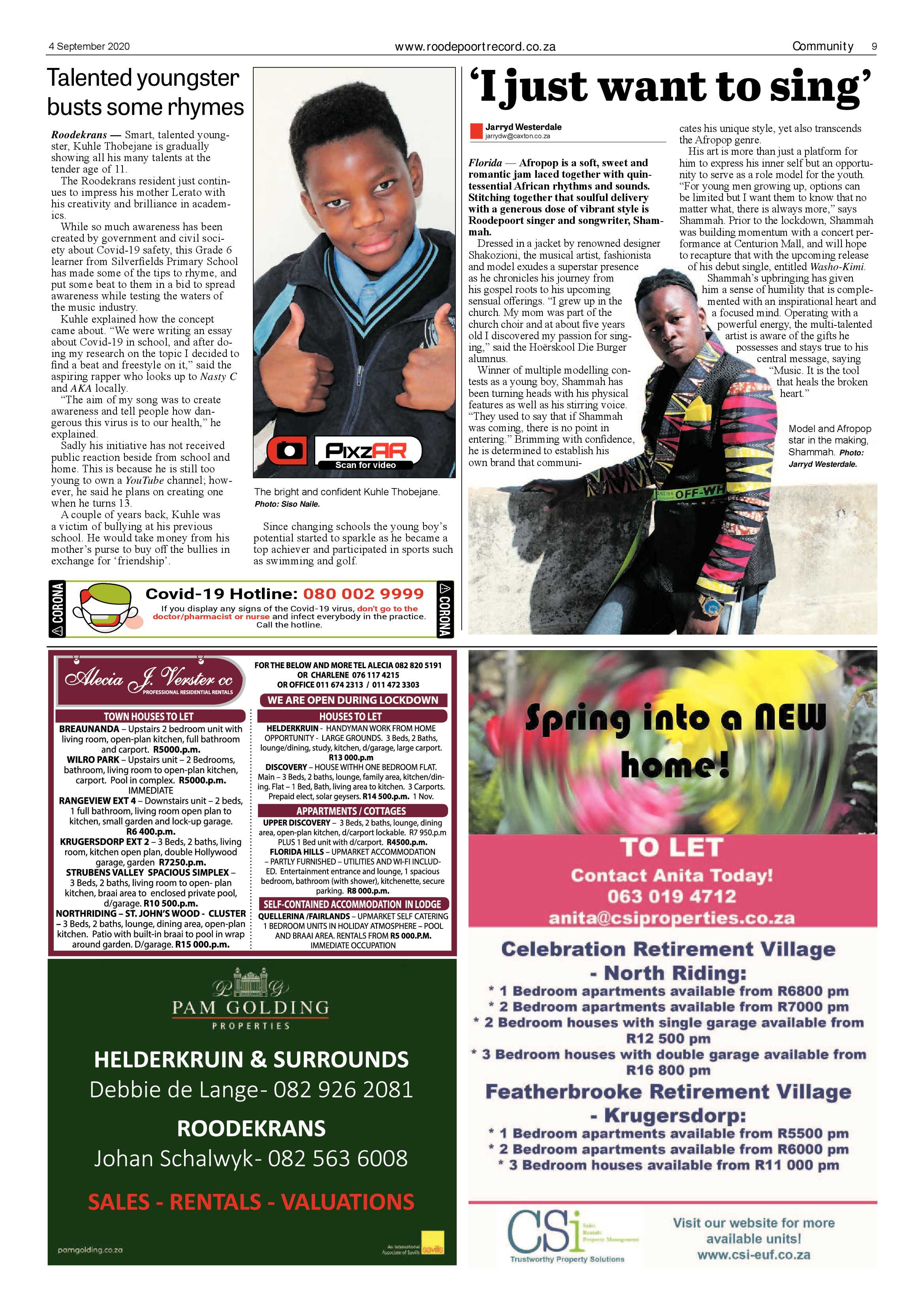 Roodepoort Record 4 September 2020 page 9