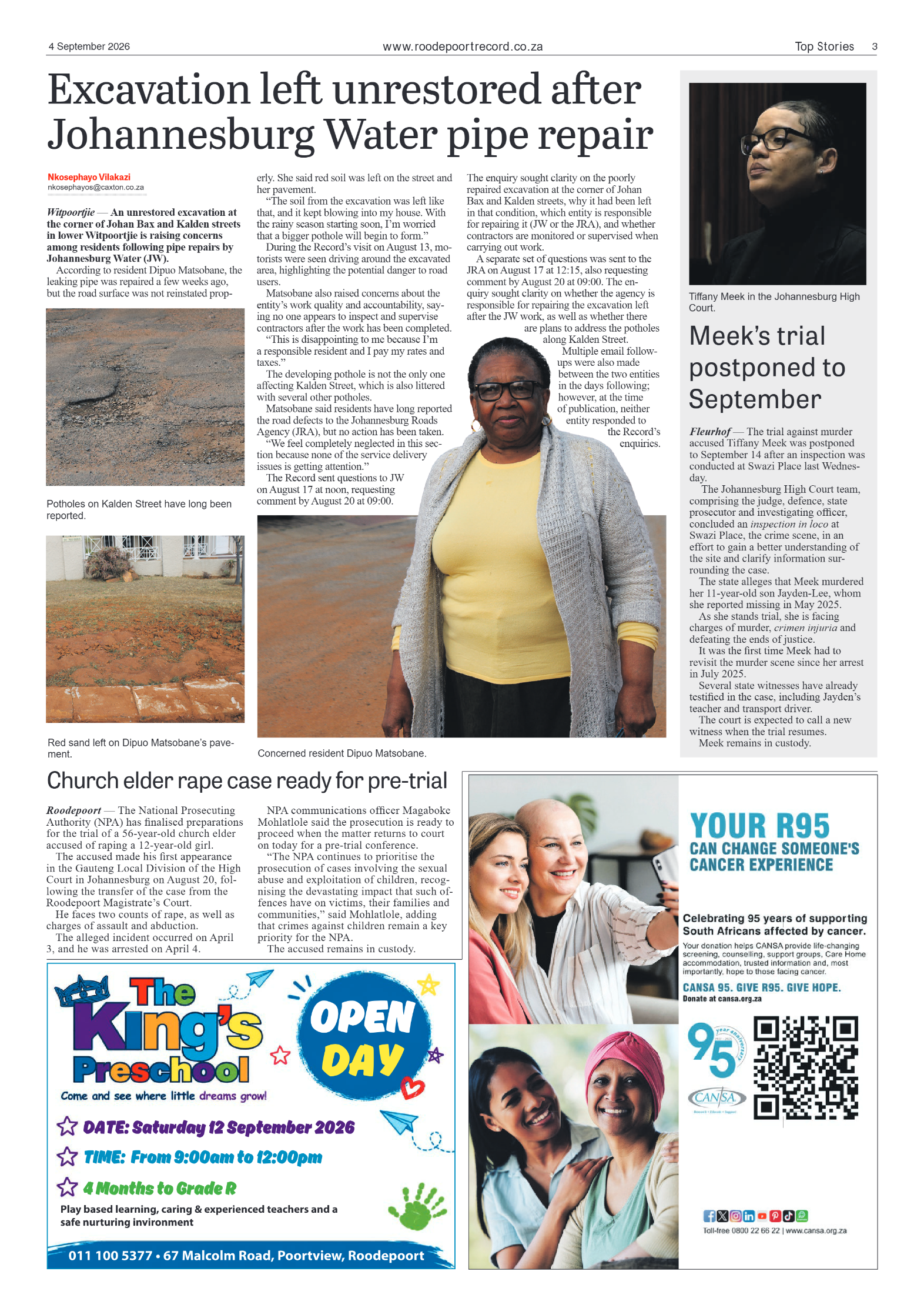 Roodepoort Record 4 September 2026 page 3