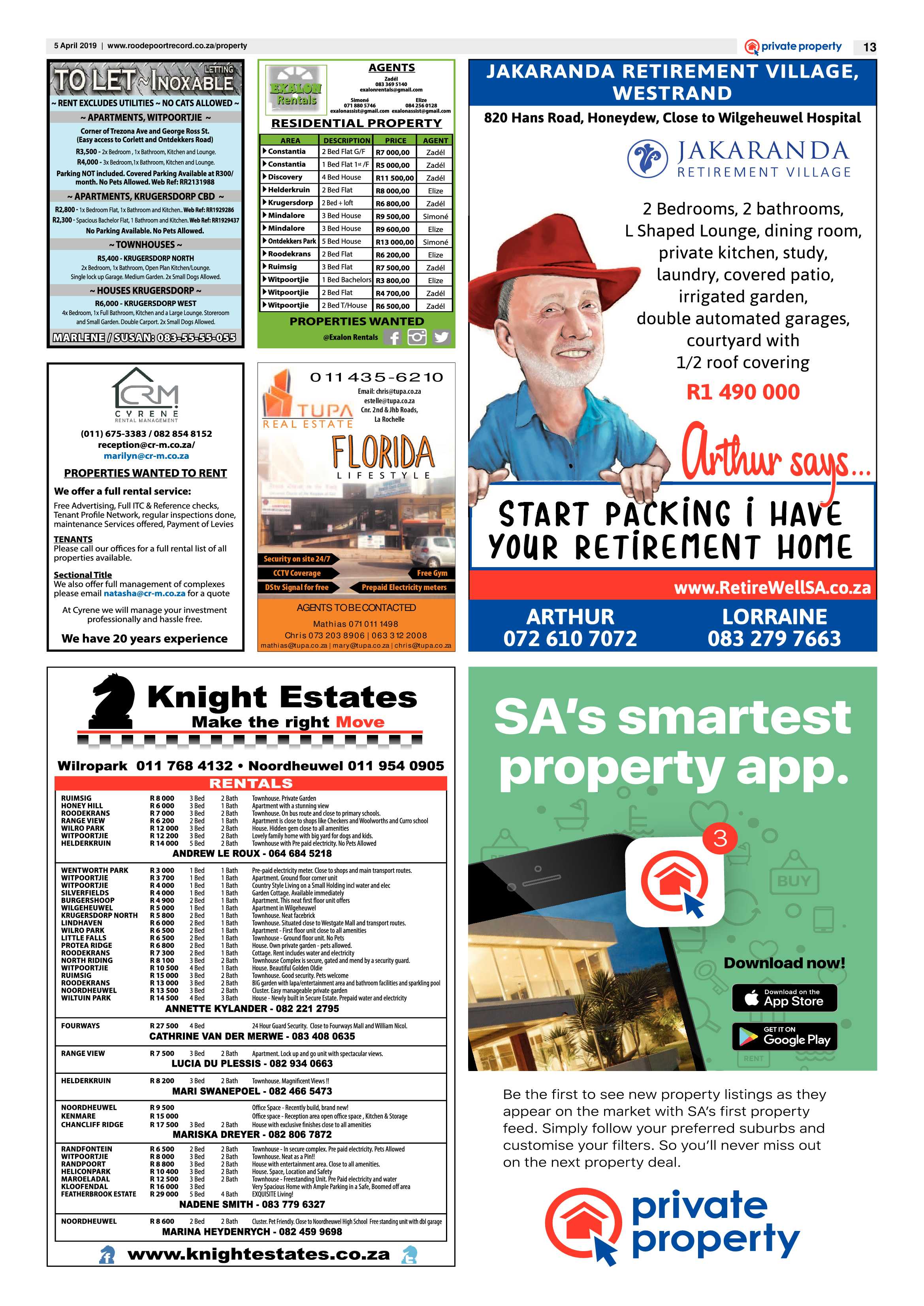 Roodepoort Record 5 April 2019 page 13