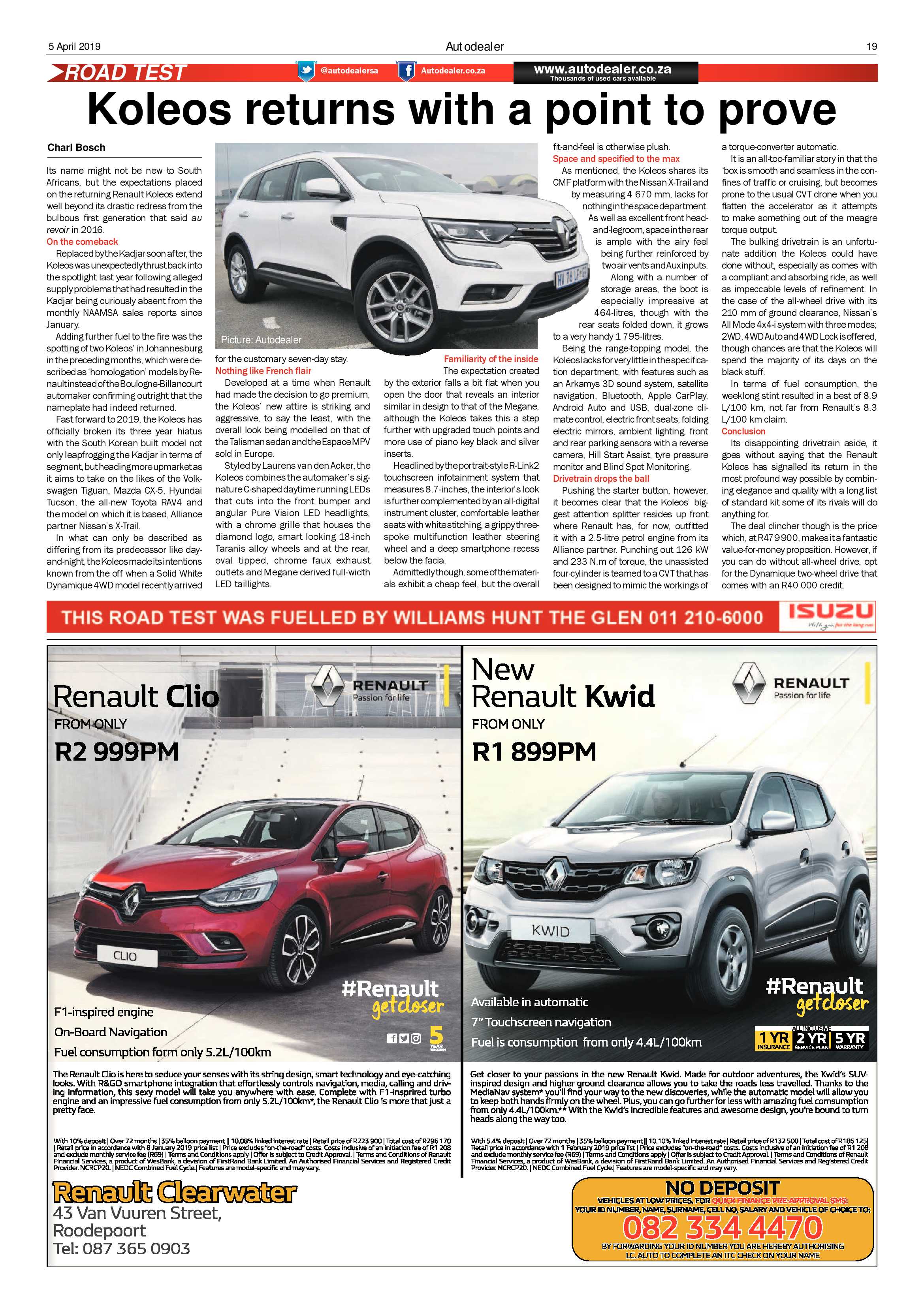 Roodepoort Record 5 April 2019 page 19