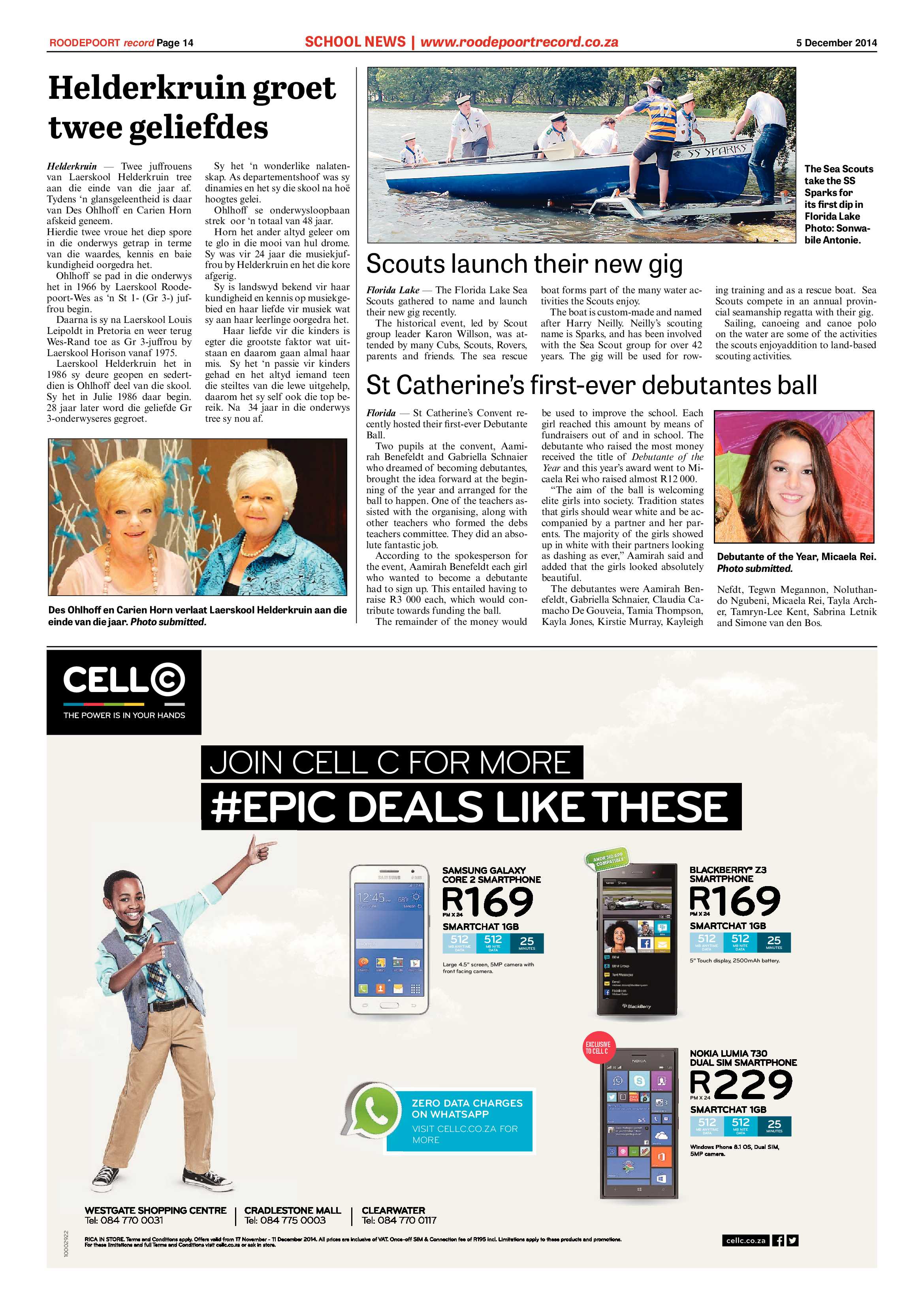 Roodepoort Record 5 December 2014 page 14