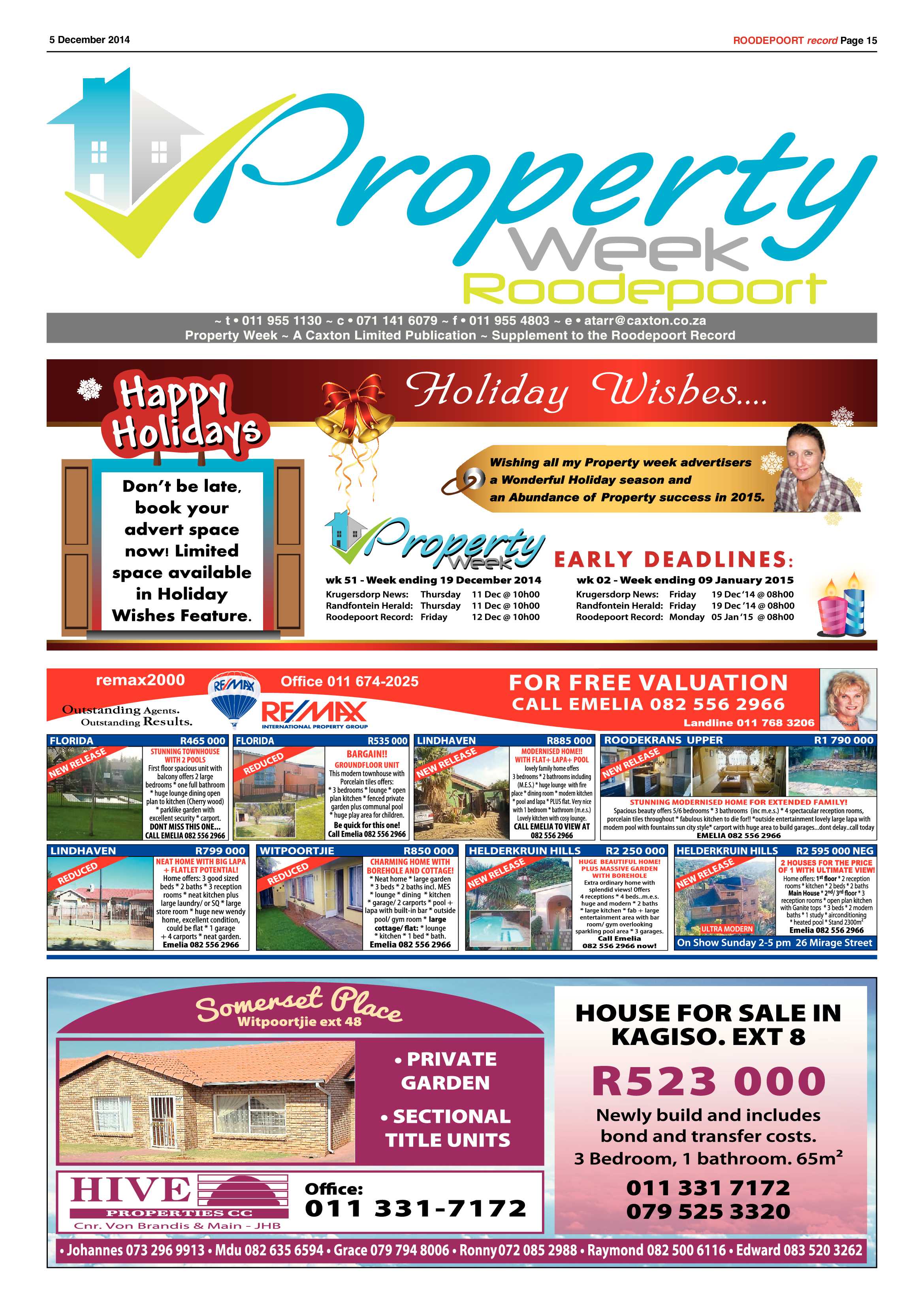 Roodepoort Record 5 December 2014 page 15