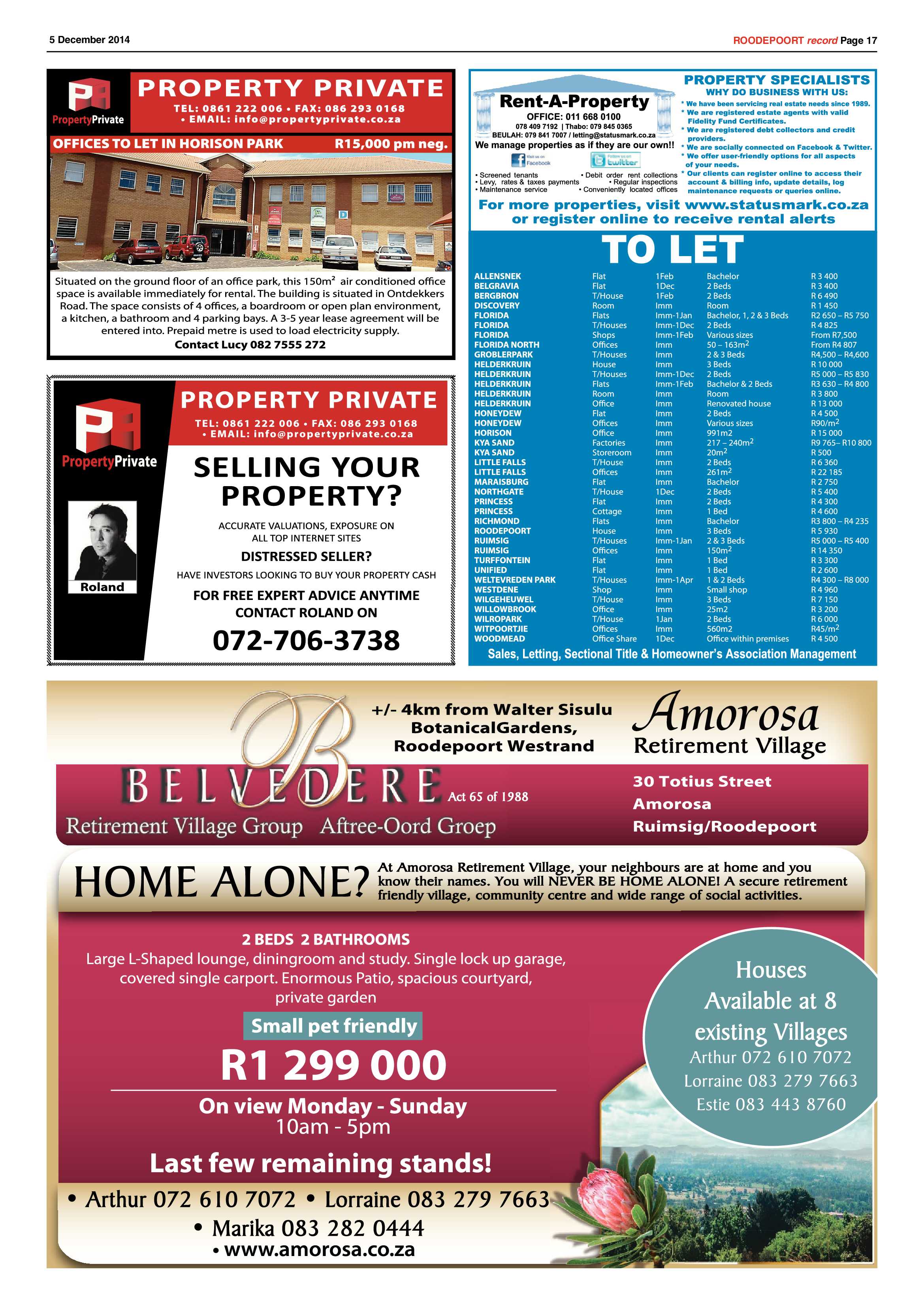 Roodepoort Record 5 December 2014 page 17