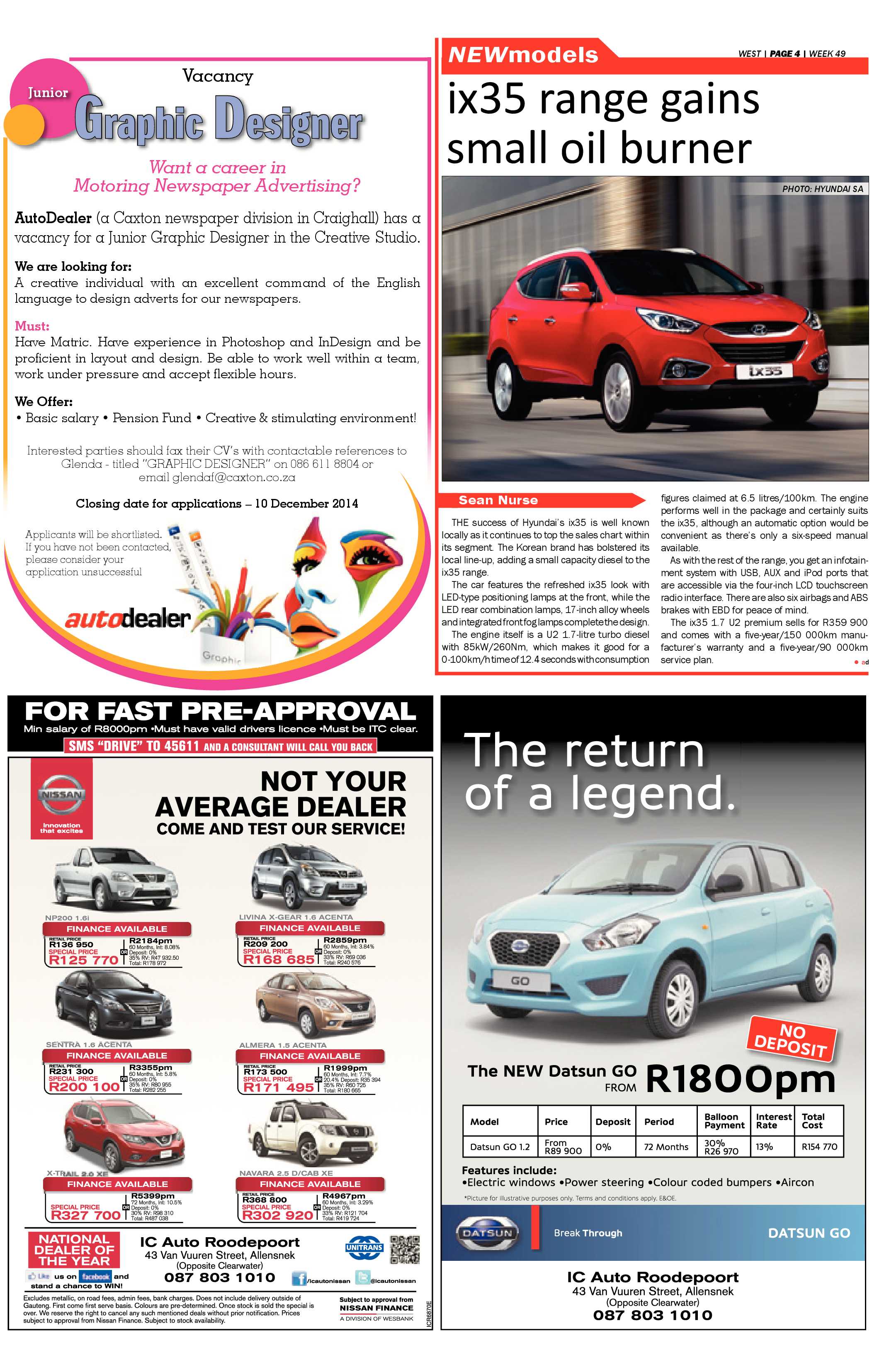 Roodepoort Record 5 December 2014 page 28