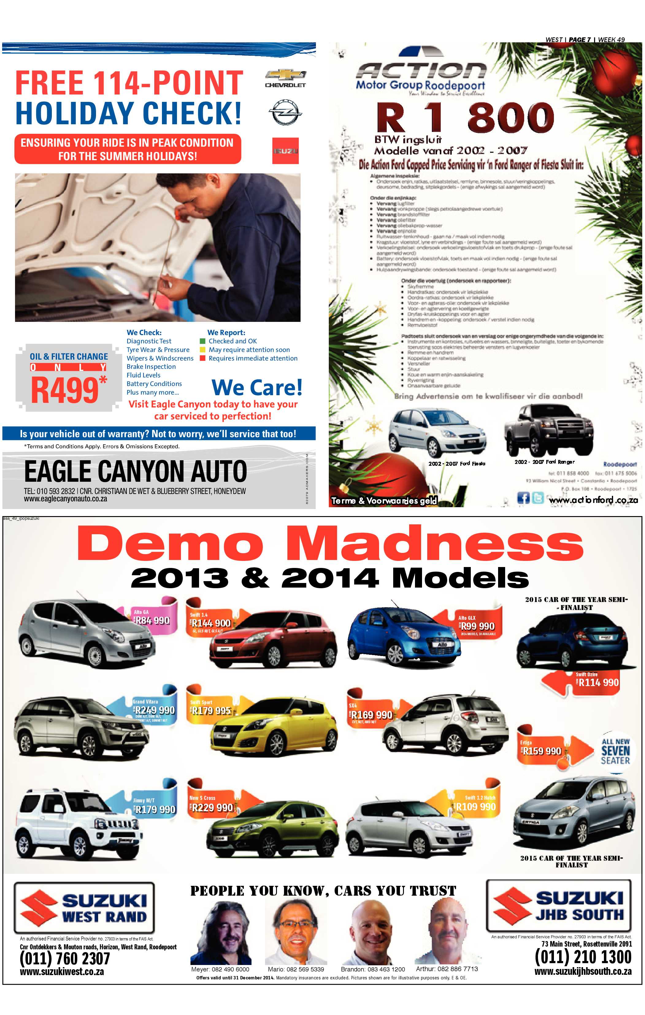 Roodepoort Record 5 December 2014 page 31