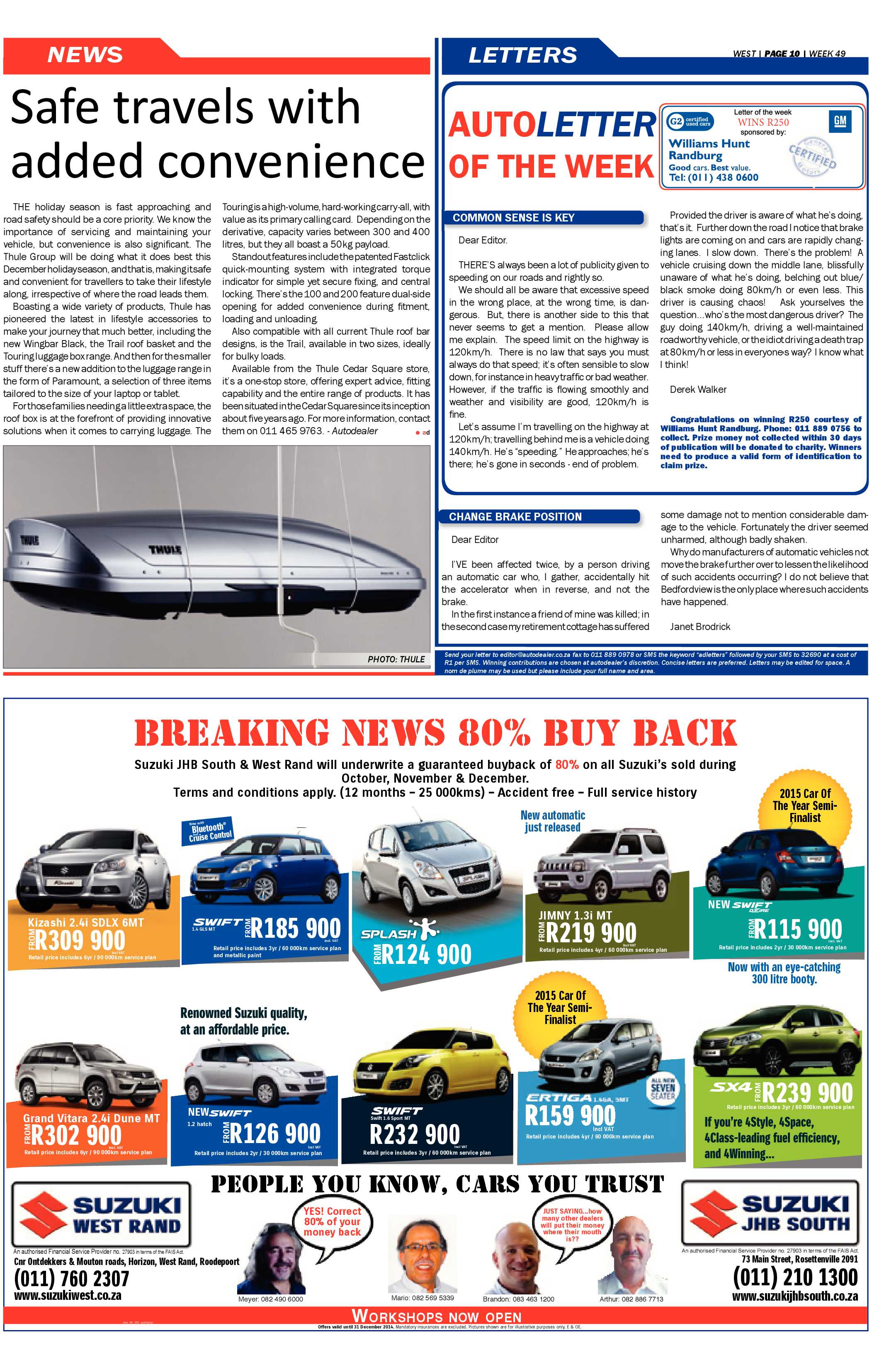 Roodepoort Record 5 December 2014 page 34