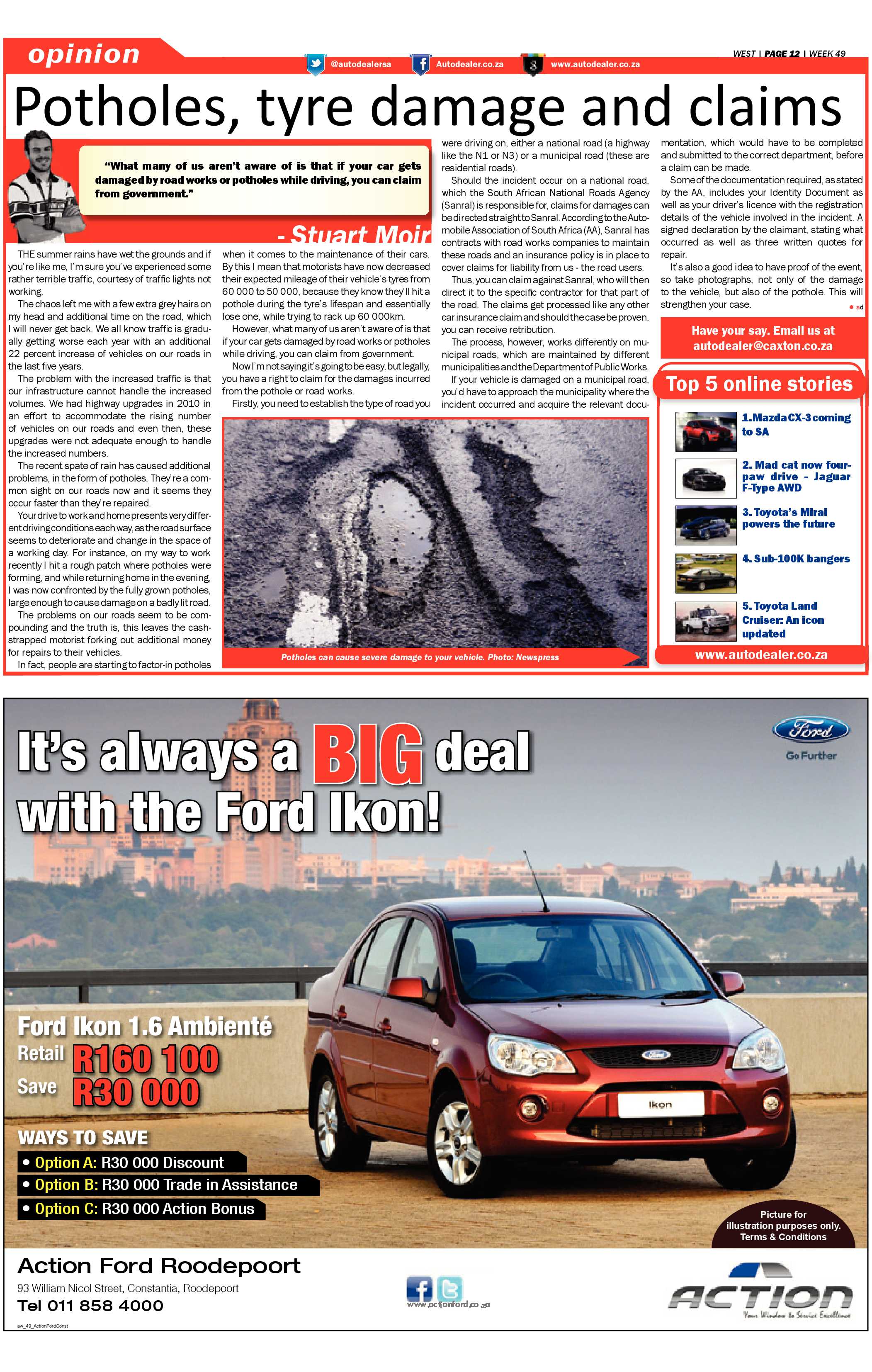 Roodepoort Record 5 December 2014 page 36