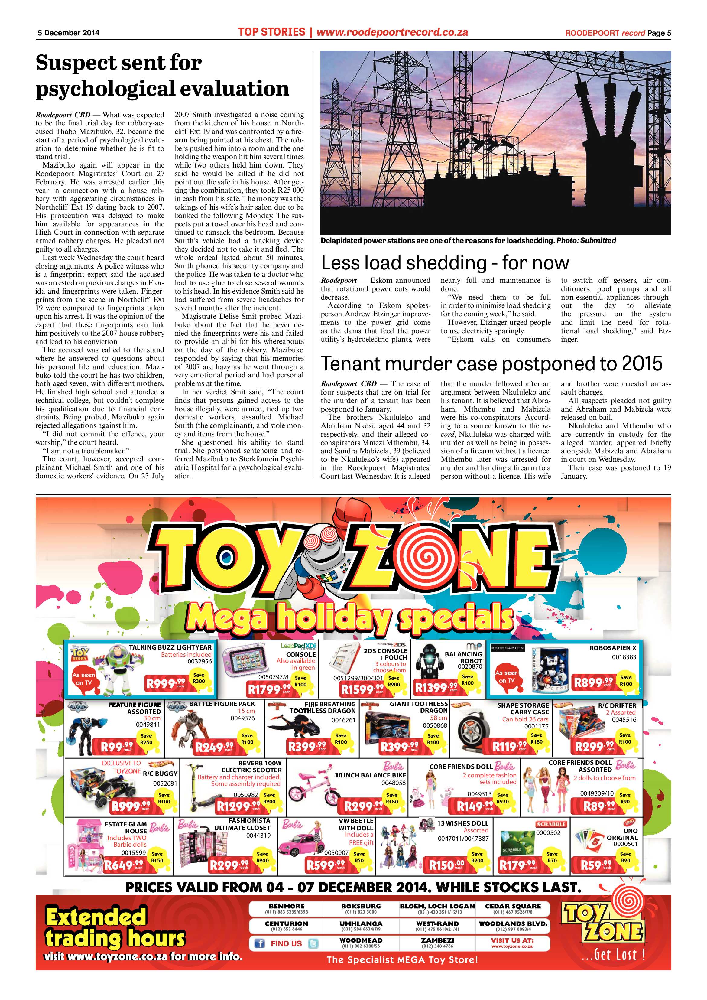 Roodepoort Record 5 December 2014 page 5