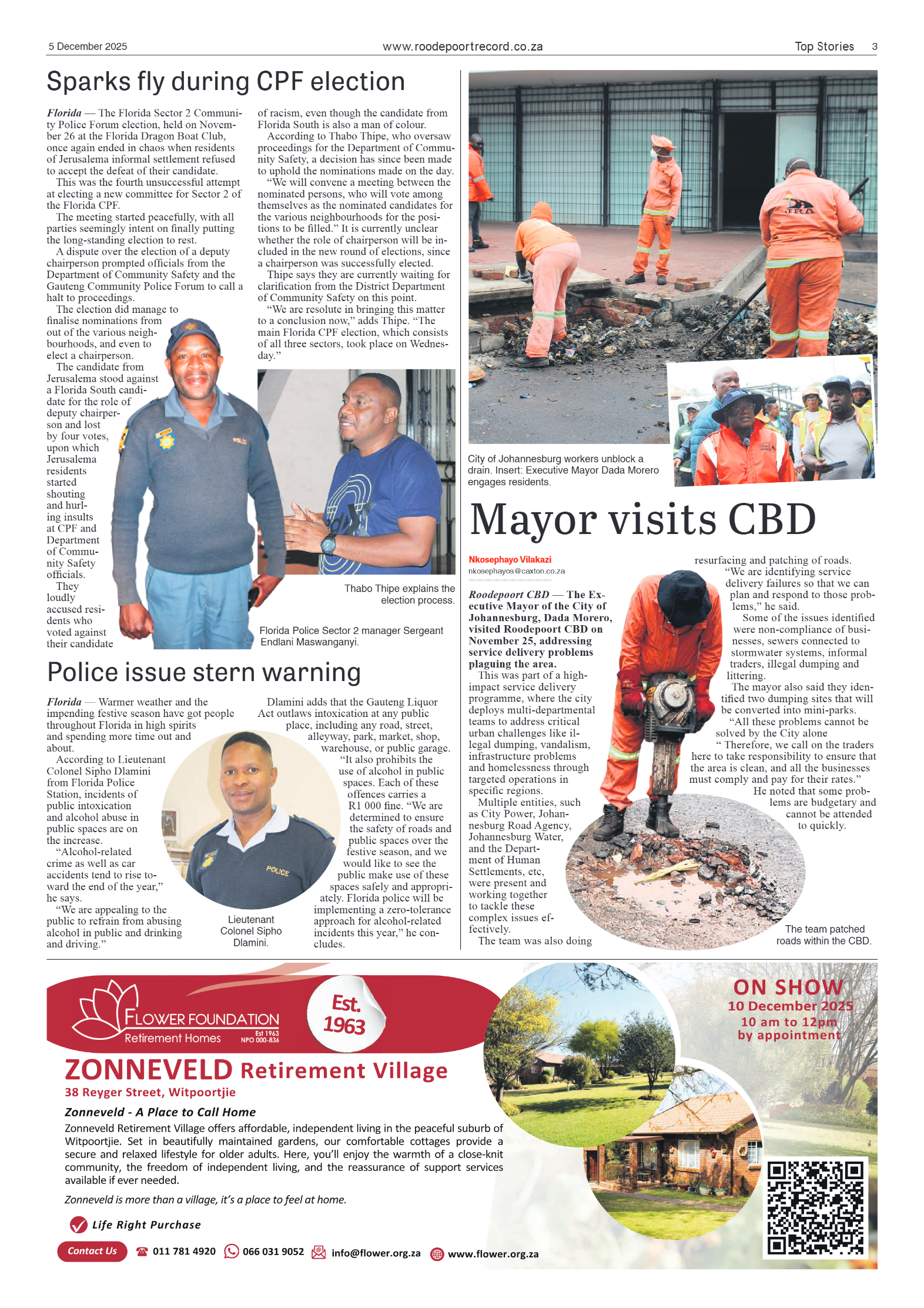 Roodepoort Record 5 December 2025 page 3