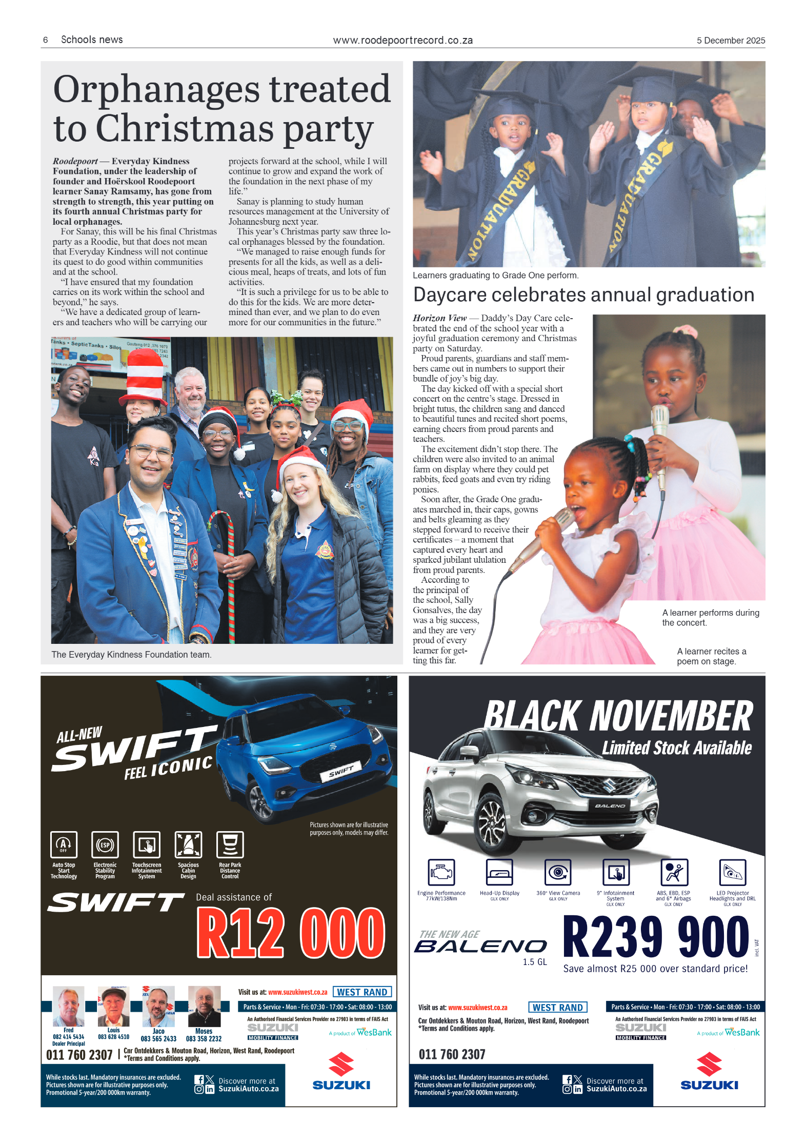 Roodepoort Record 5 December 2025 page 6