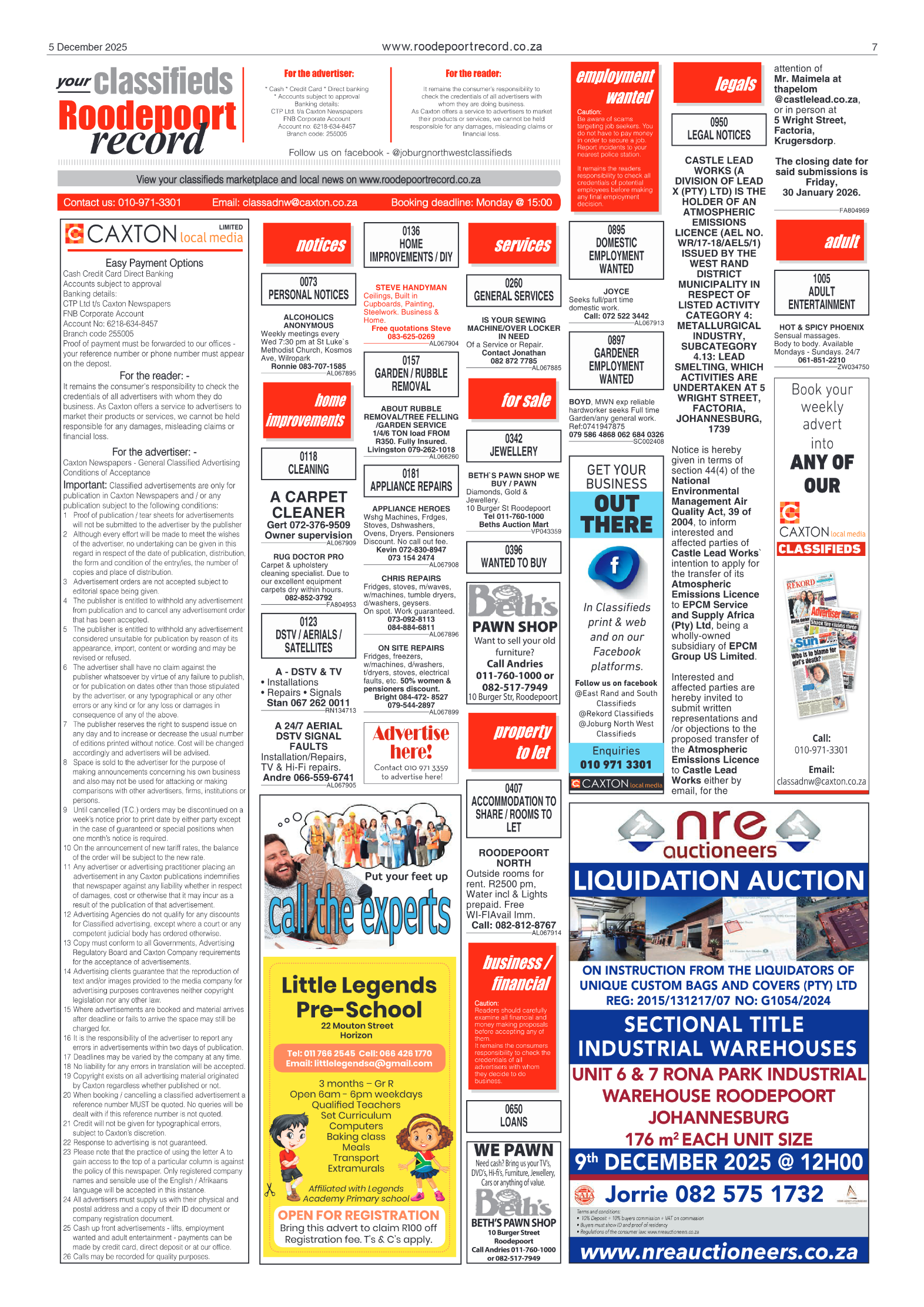 Roodepoort Record 5 December 2025 page 7