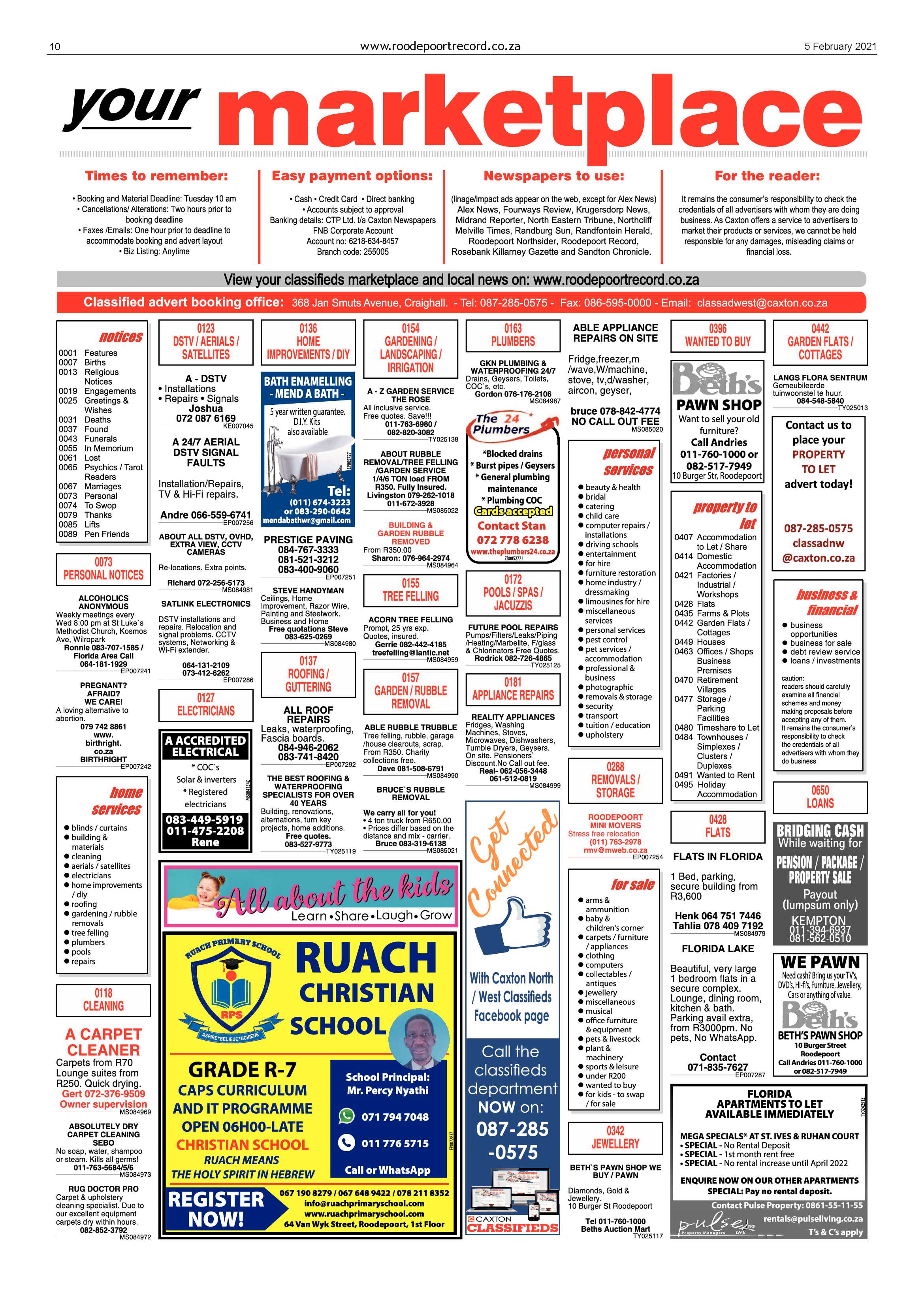 Roodepoort Record 5 February 2021 page 10