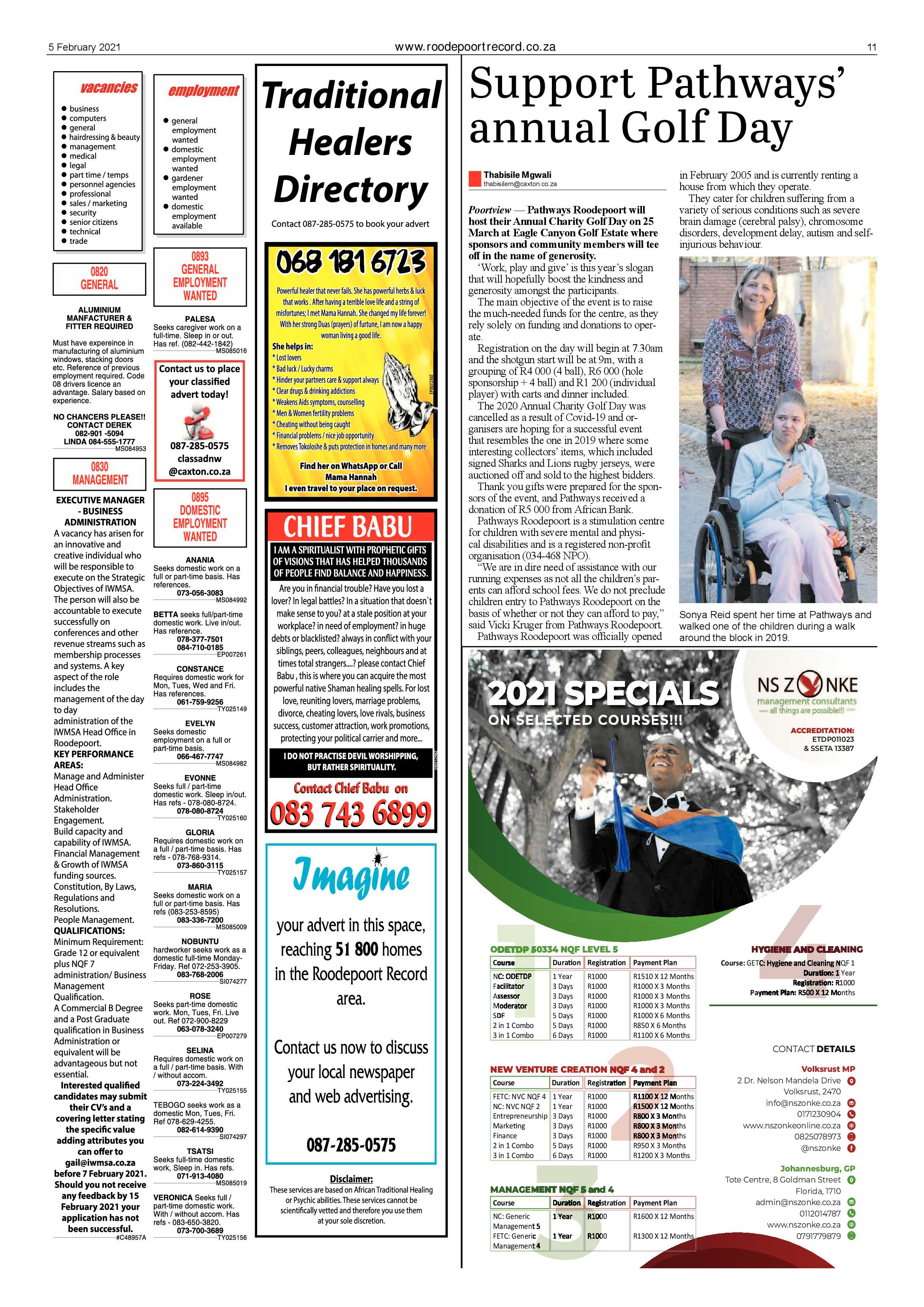 Roodepoort Record 5 February 2021 page 11