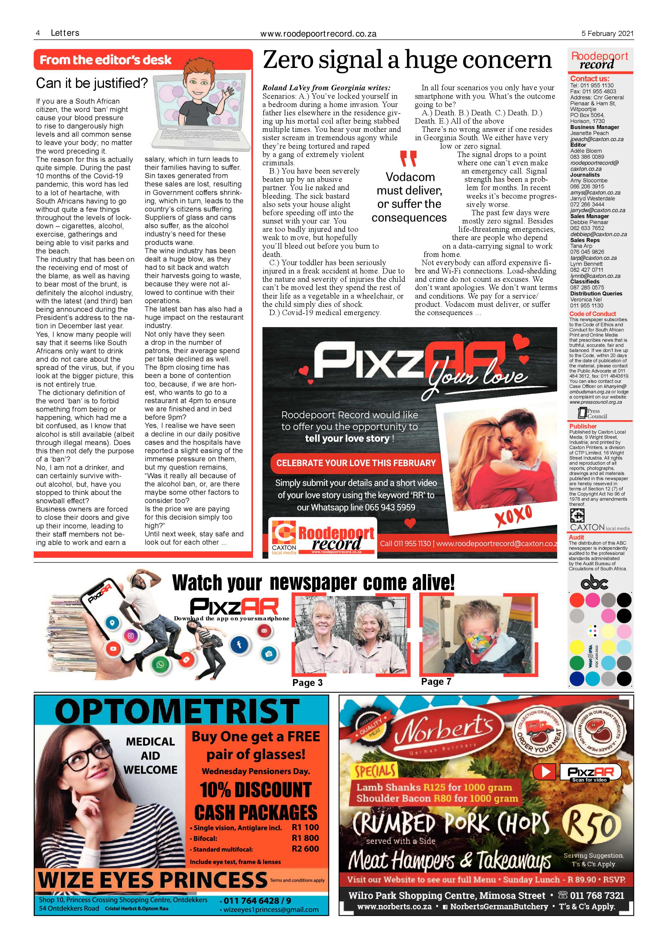 Roodepoort Record 5 February 2021 page 4