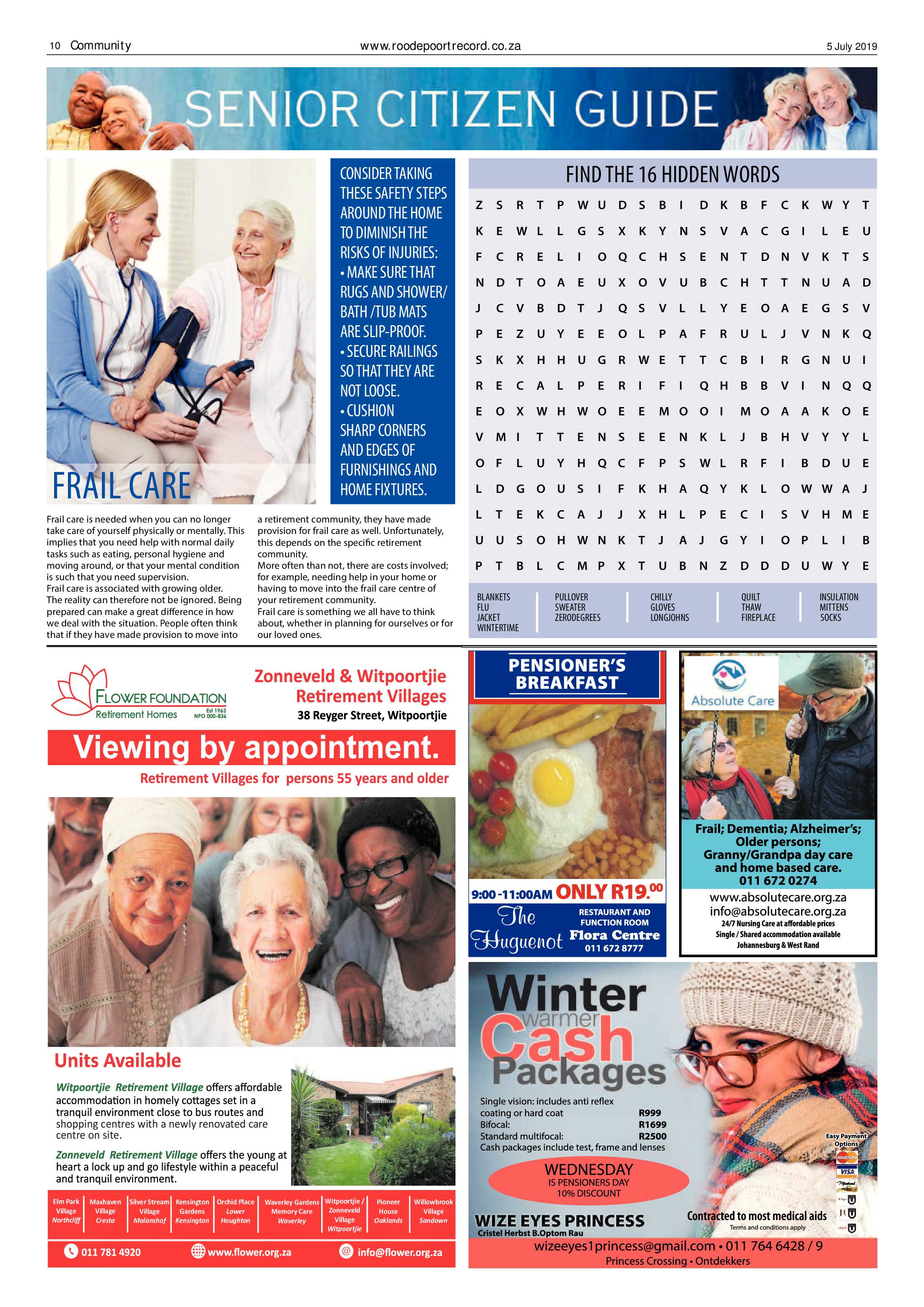 Roodepoort Record 5 July 2019 page 10